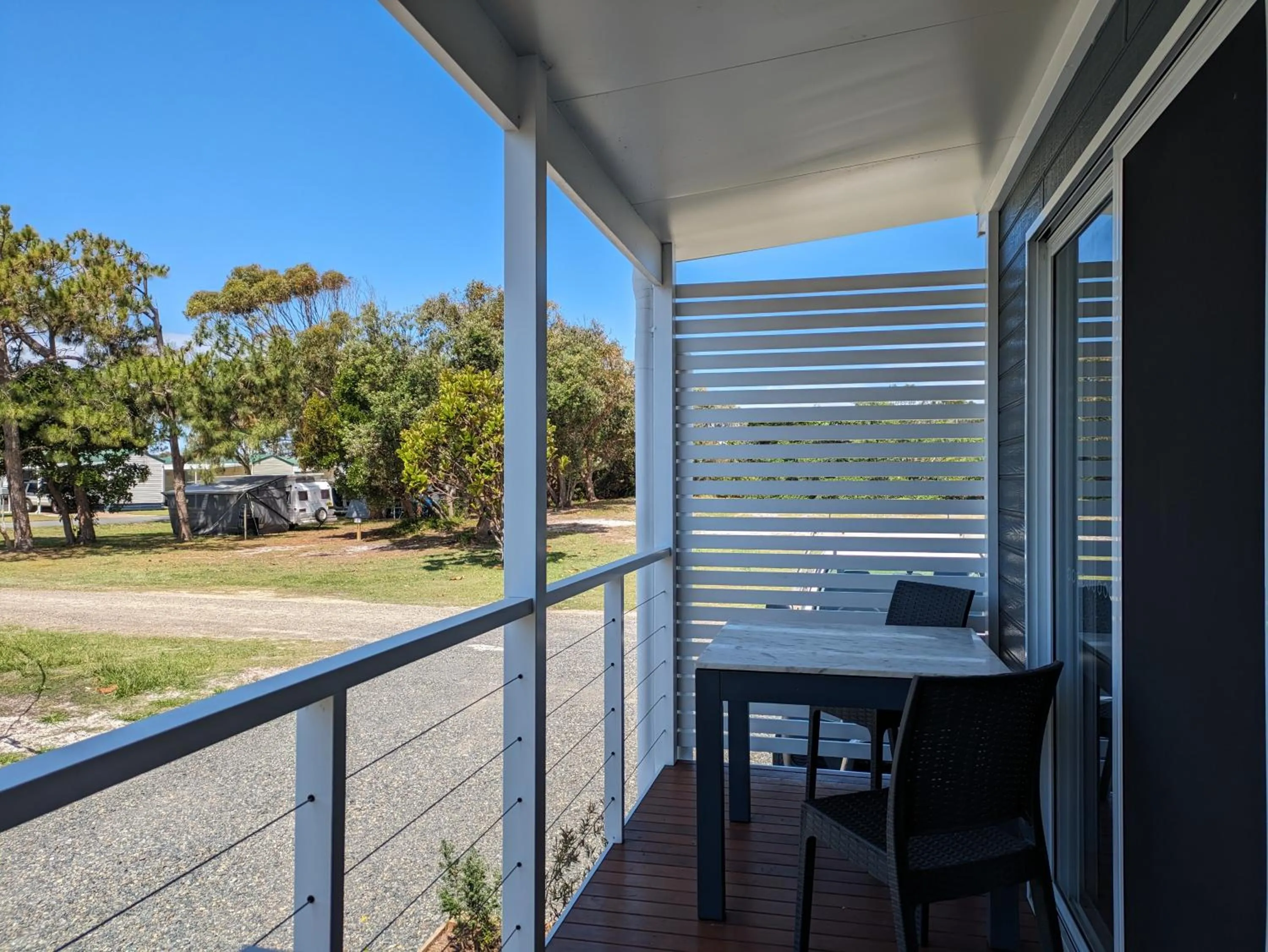 Patio in Ballina Beach Nature Resort
