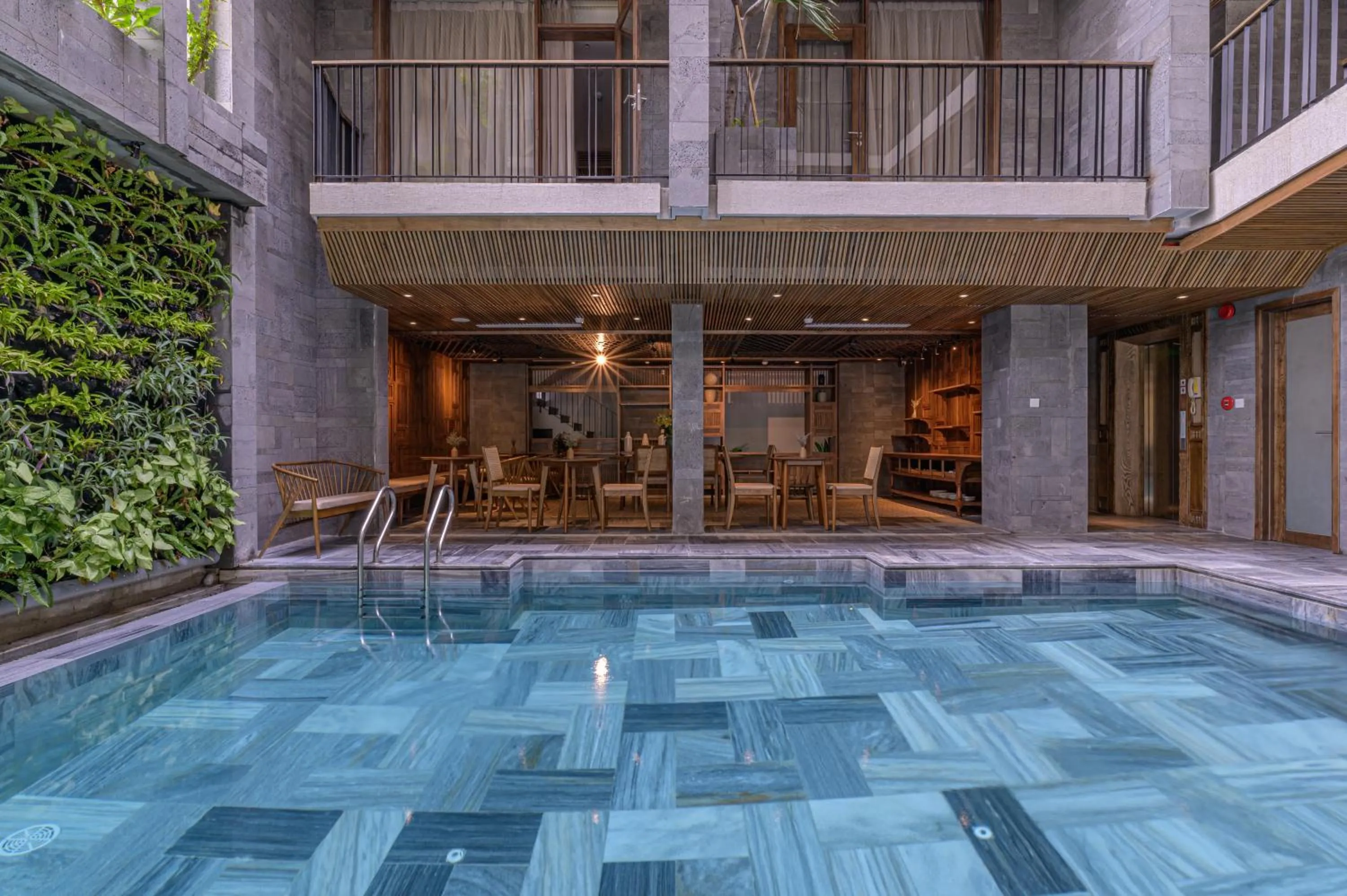 Swimming pool in Le Boutique Danang