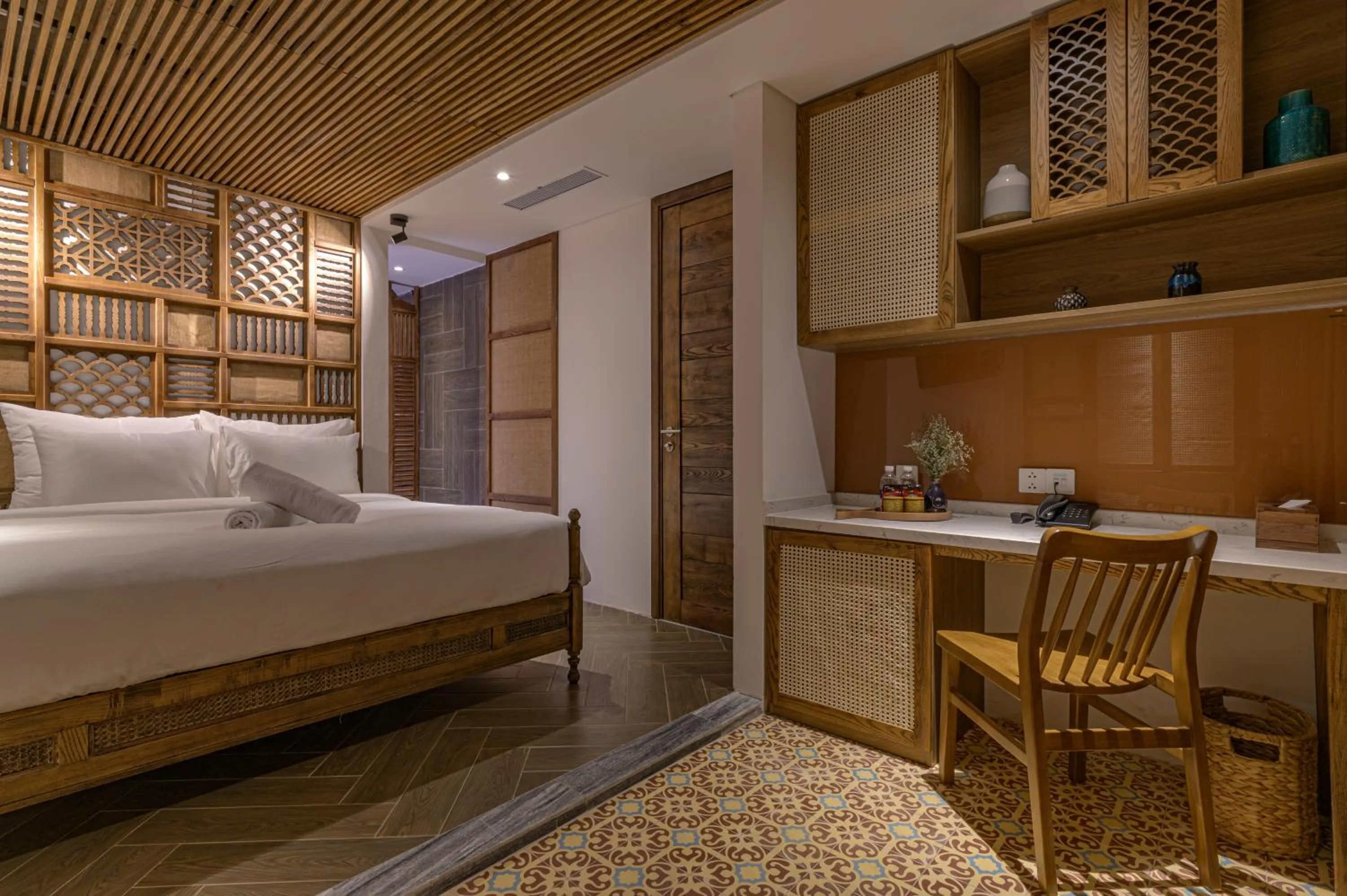 Property building, Bed in Le Boutique Danang