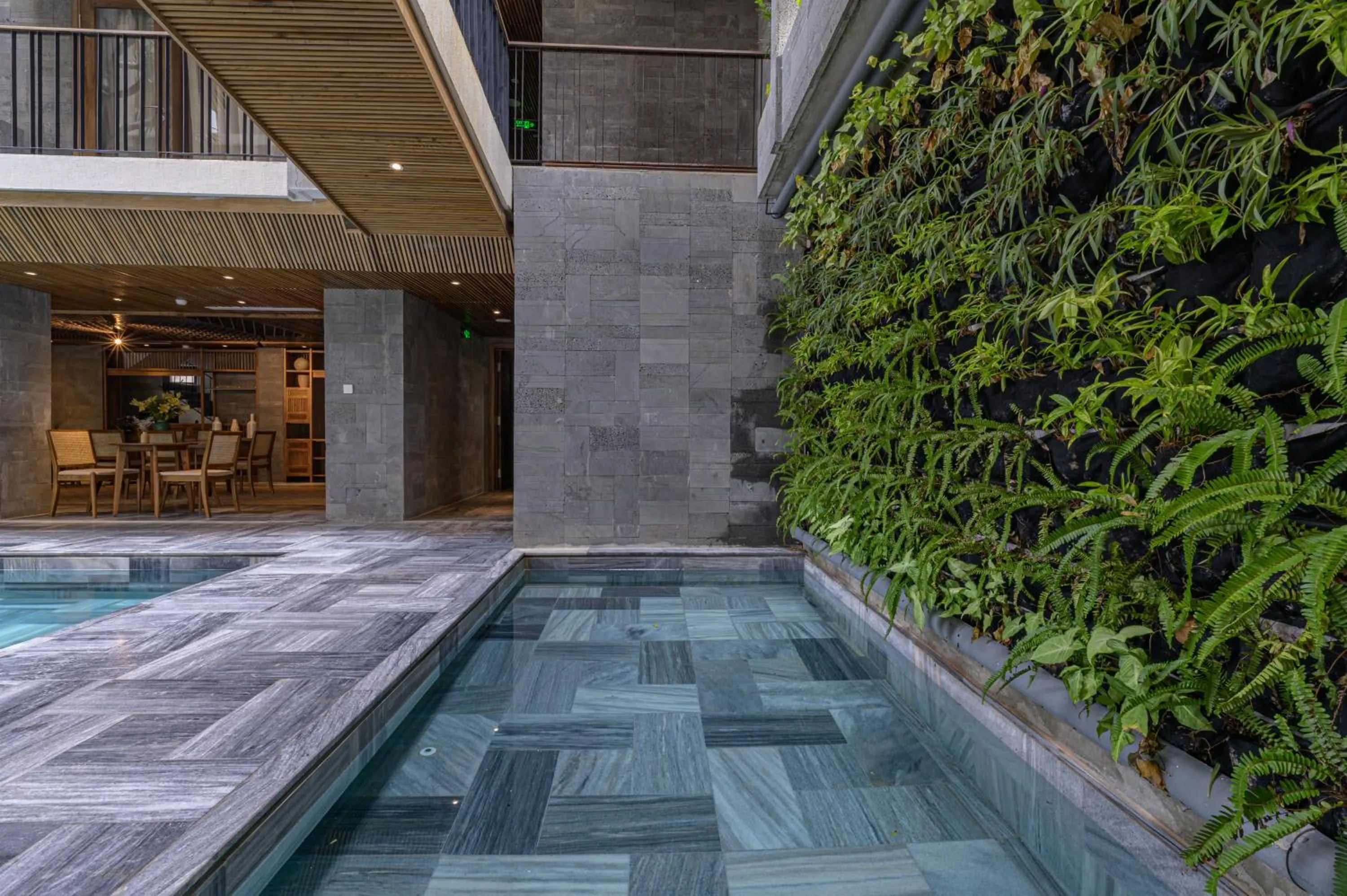 Swimming pool in Le Boutique Danang