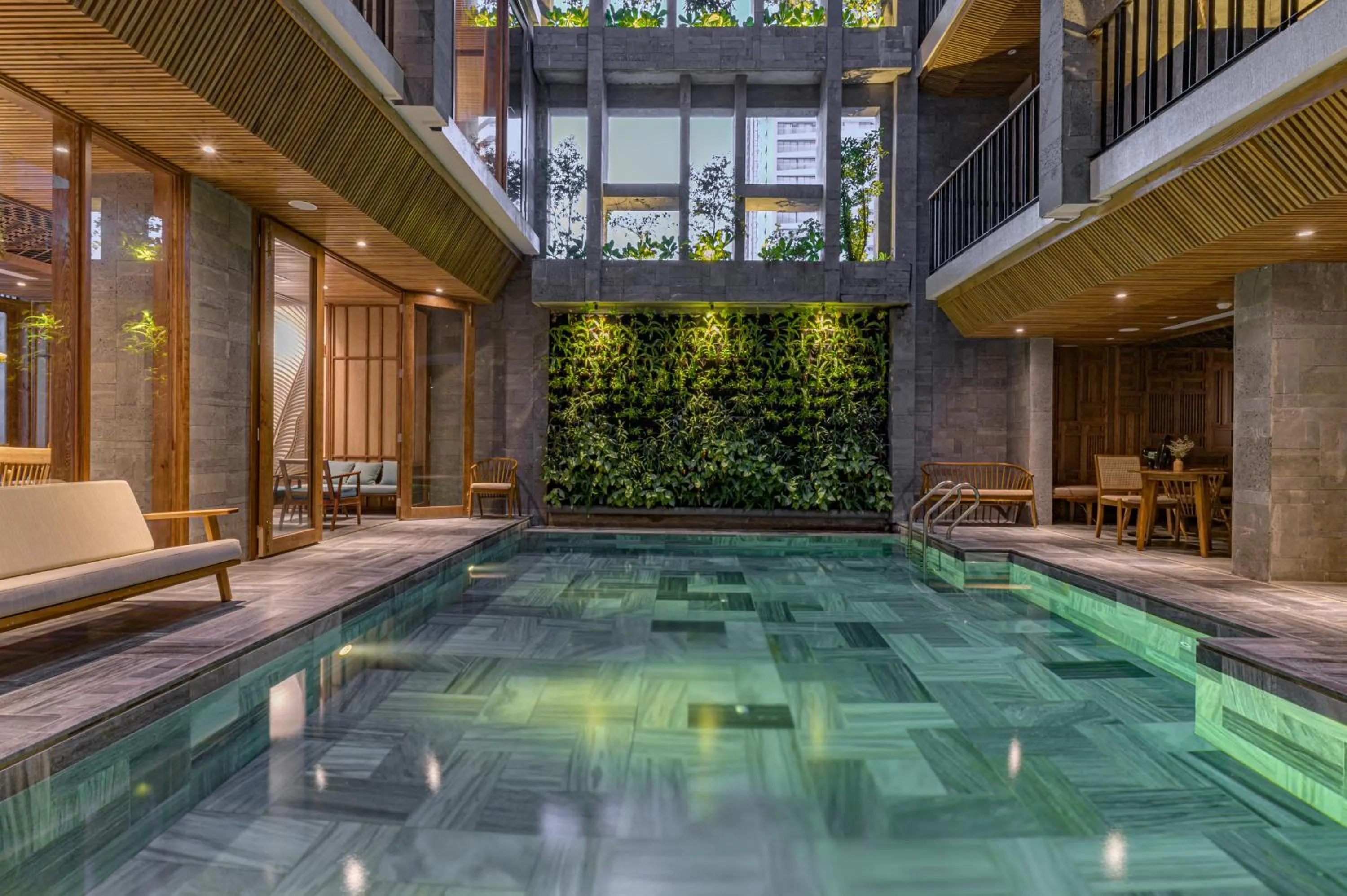 Swimming pool in Le Boutique Danang