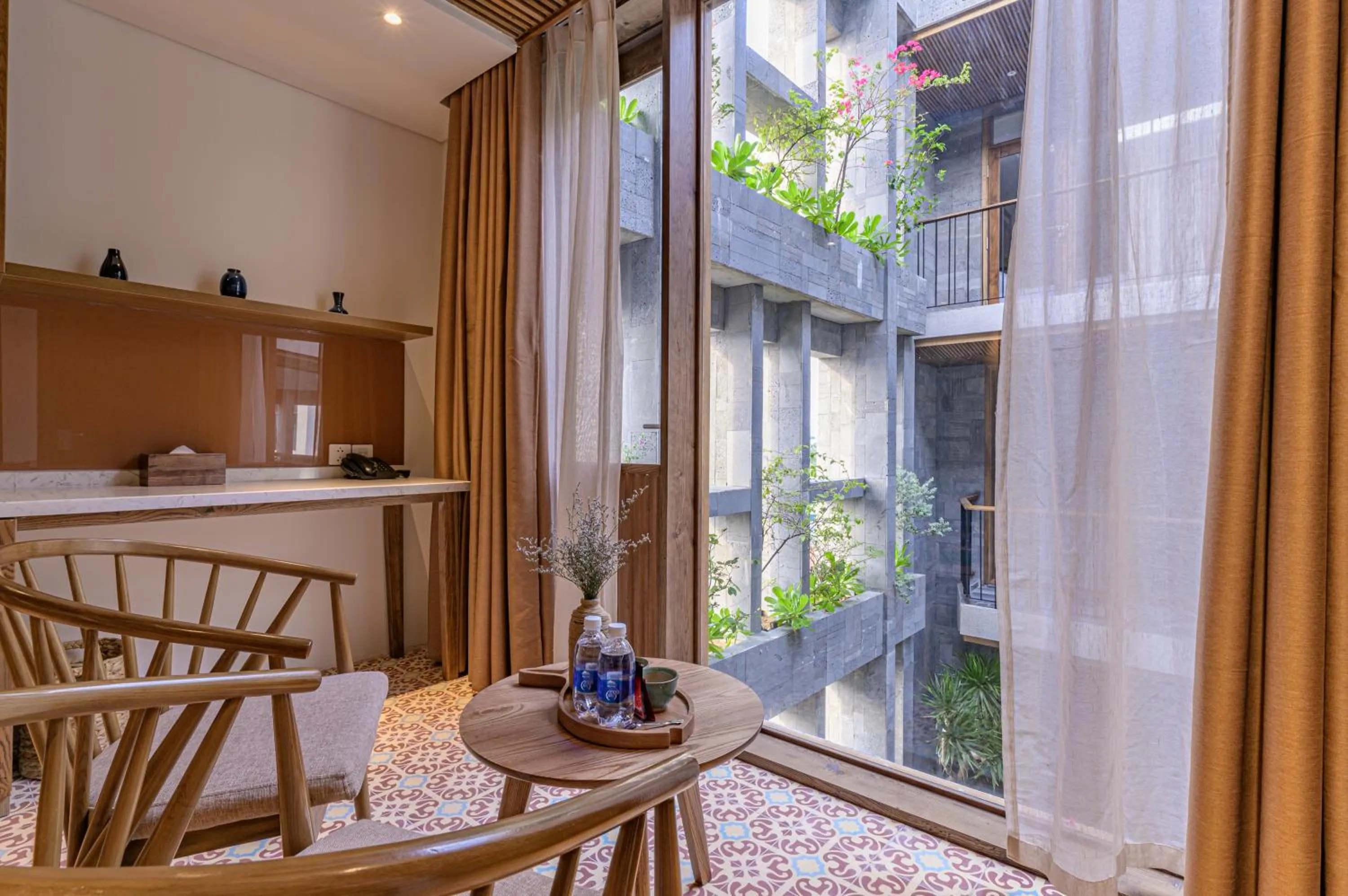 Garden view in Le Boutique Danang