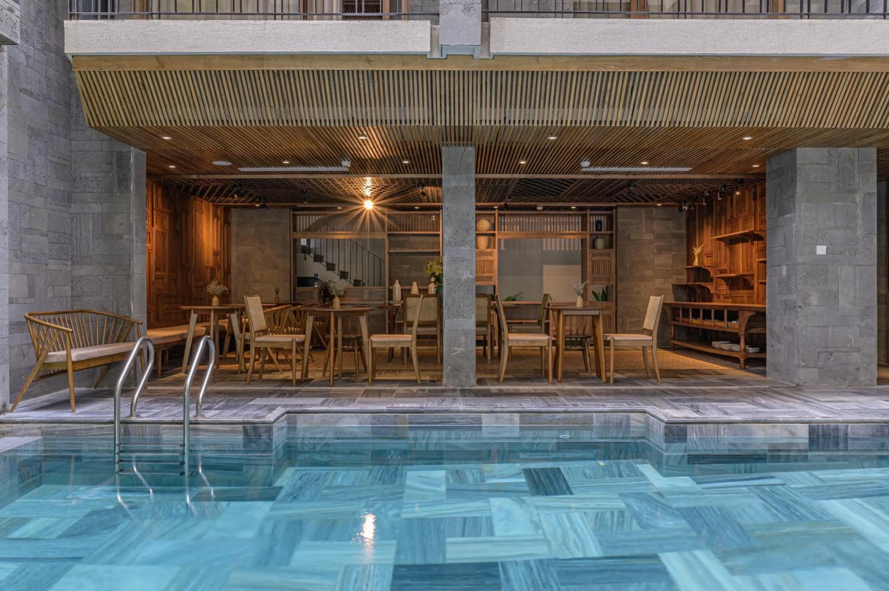 Swimming pool in Le Boutique Danang