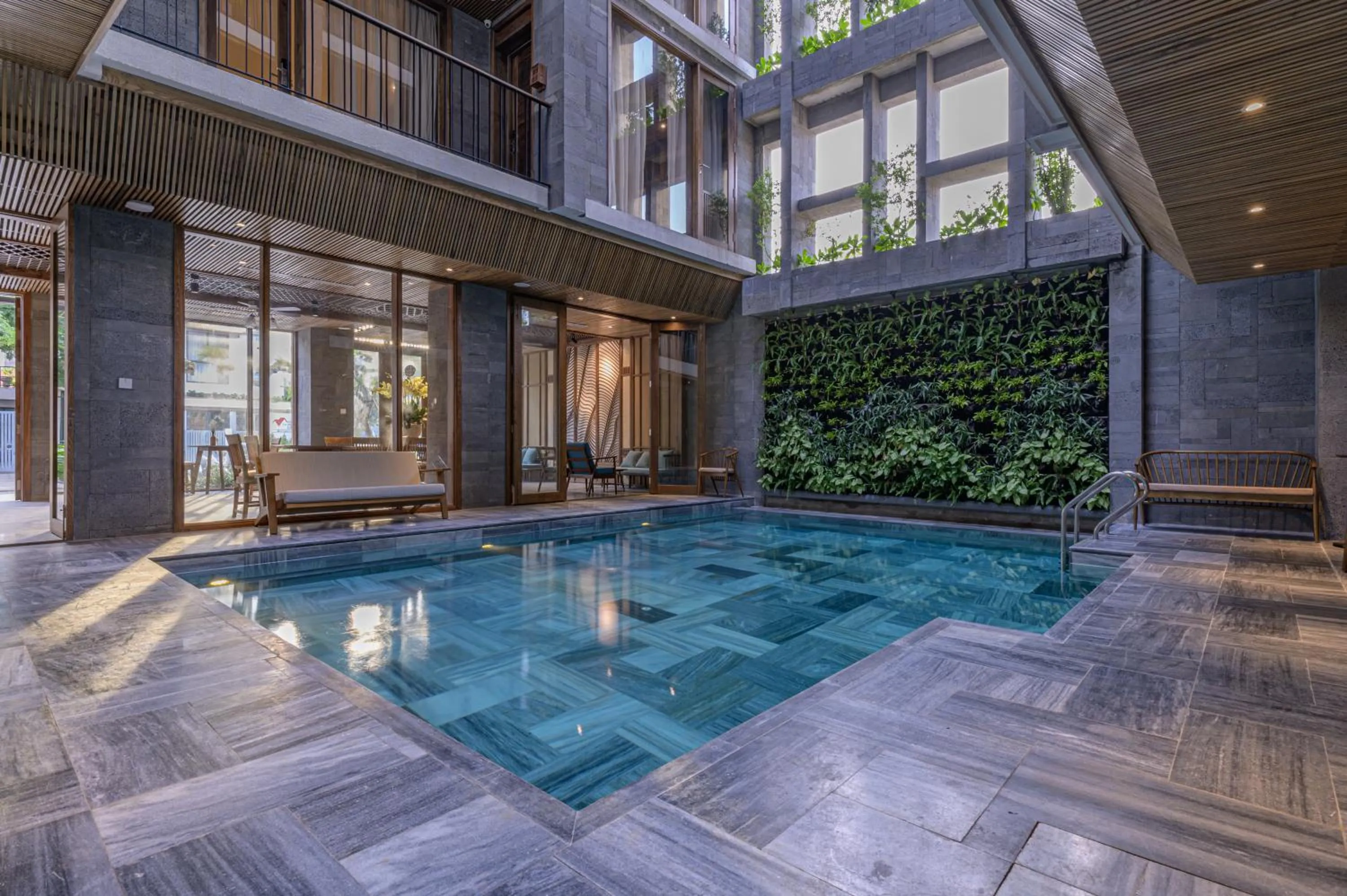 Swimming pool in Le Boutique Danang