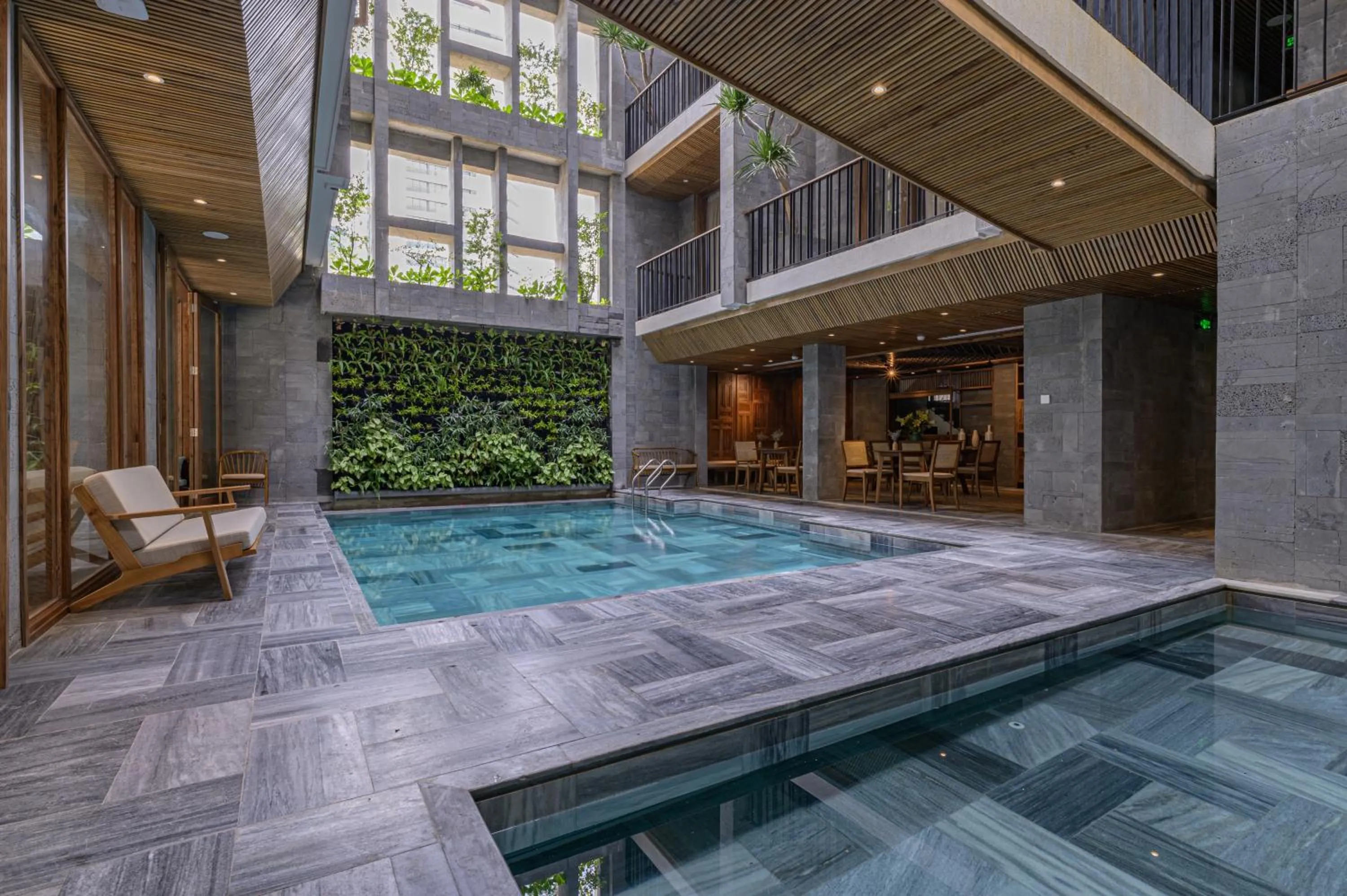 Swimming pool in Le Boutique Danang