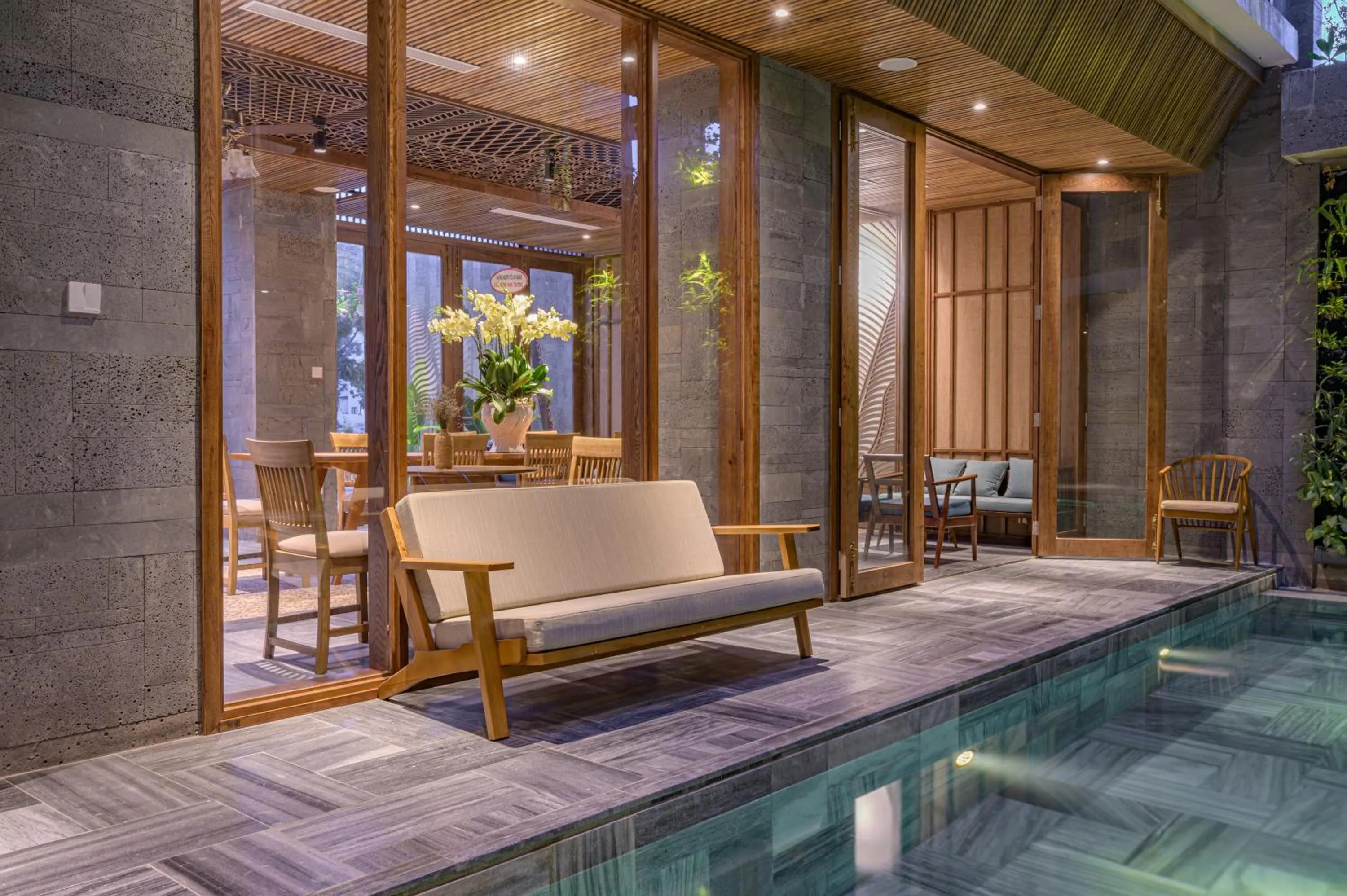 Patio in Le Boutique Danang