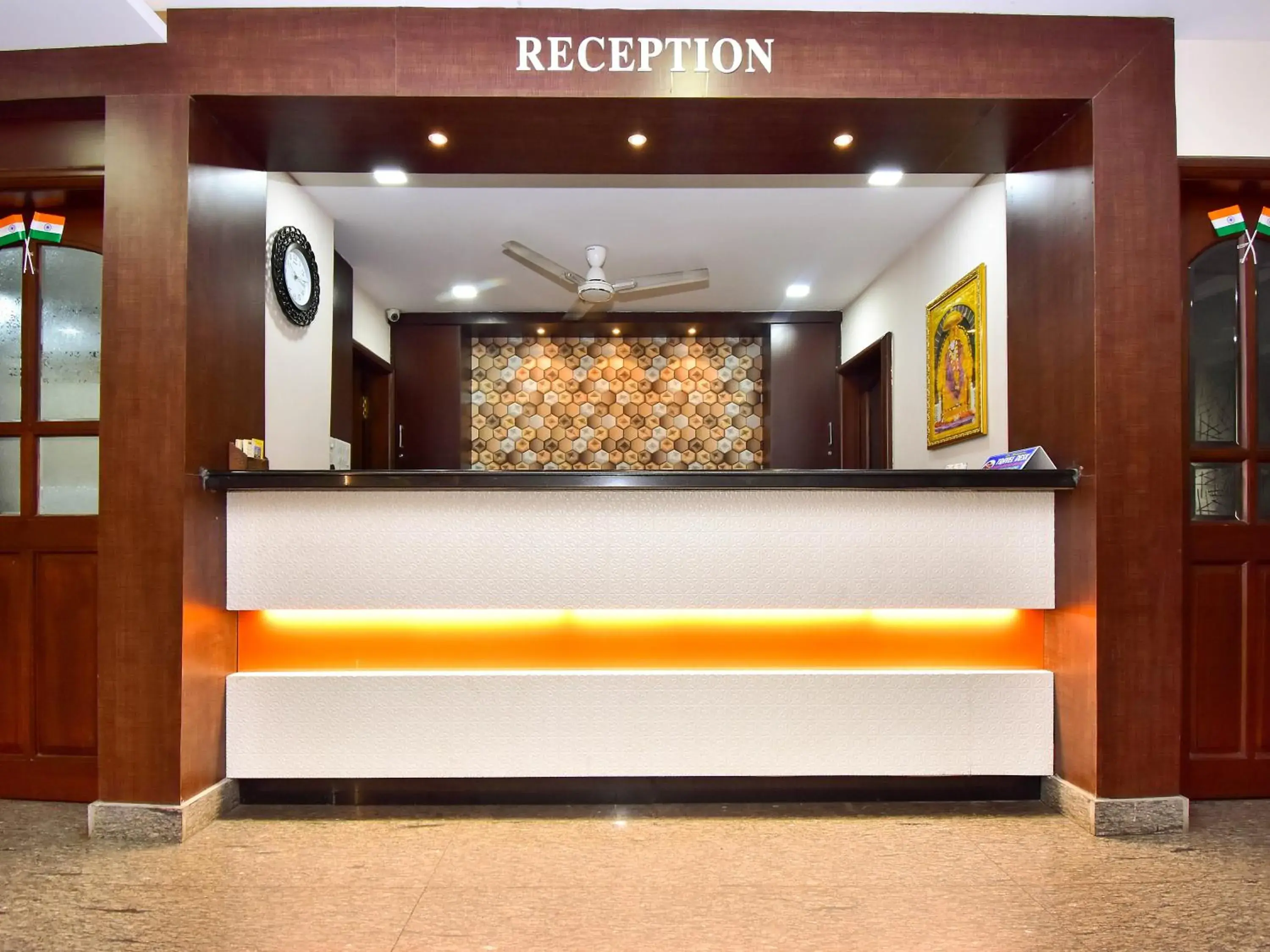 Lobby or reception in Dwaraka Inn Lobby or reception in Dwaraka Inn