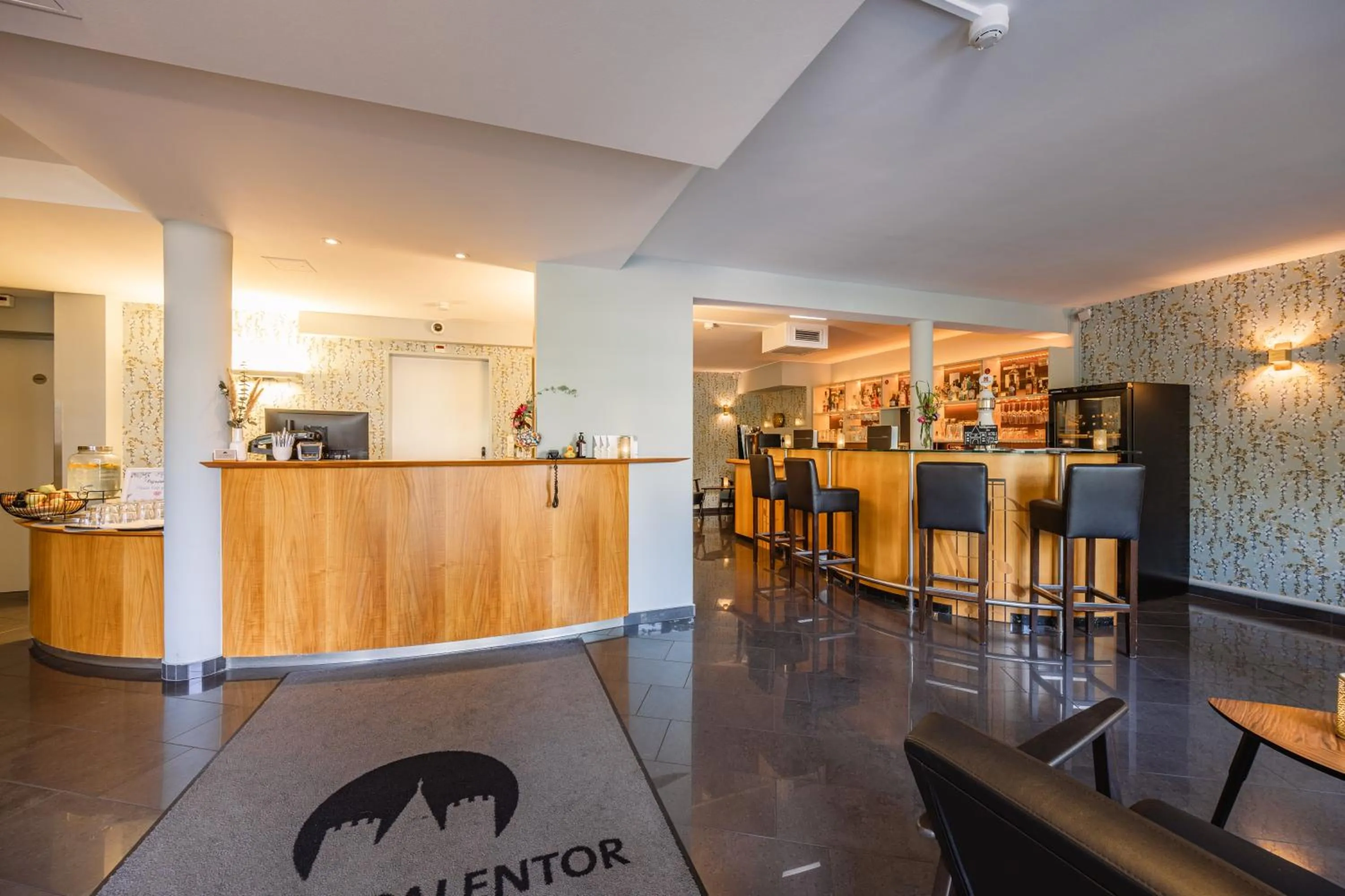 Lobby or reception in Hotel Spalentor - Ihr sympathisches Stadthotel