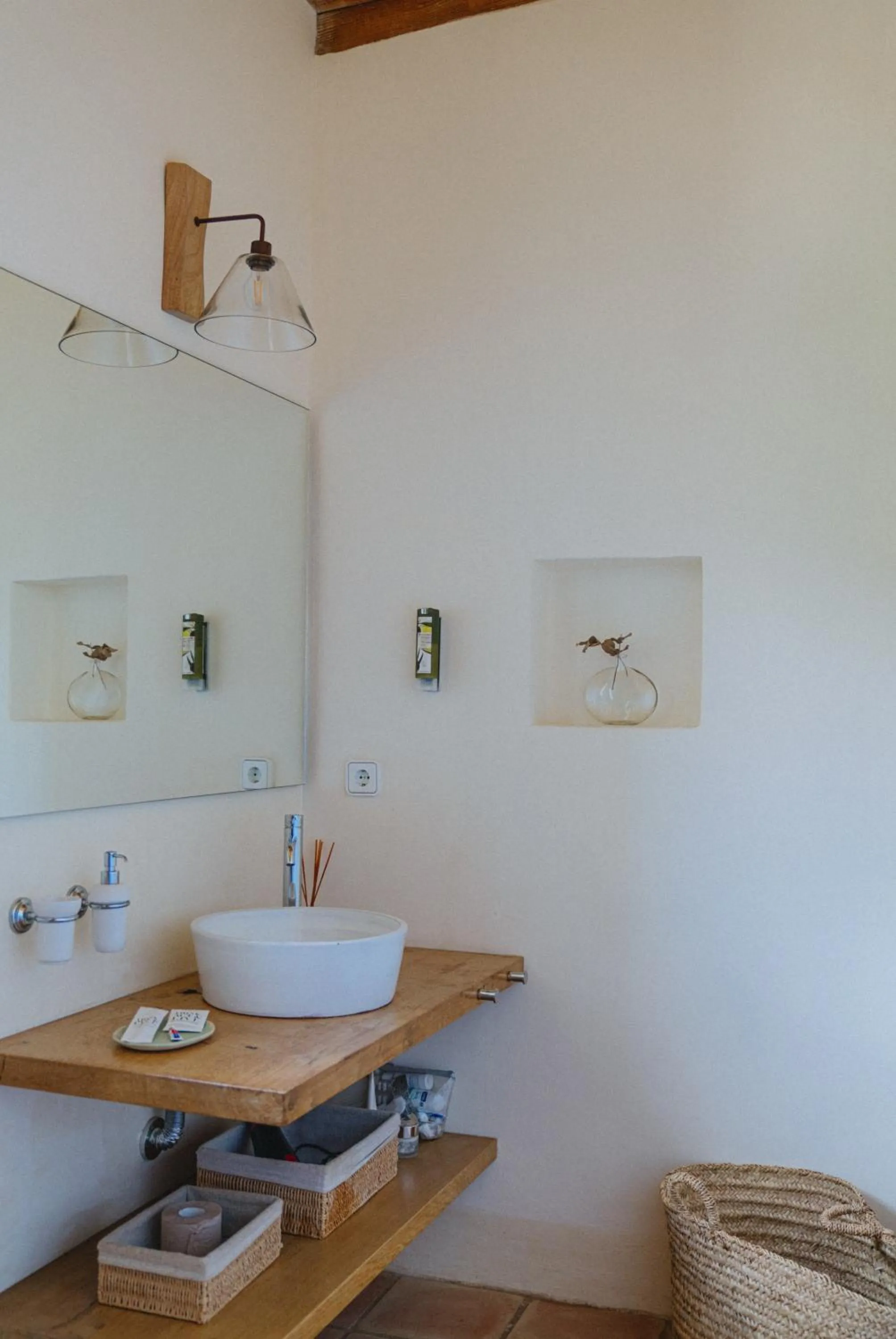 Bathroom in ECOTurisme Can Buch HOTEL