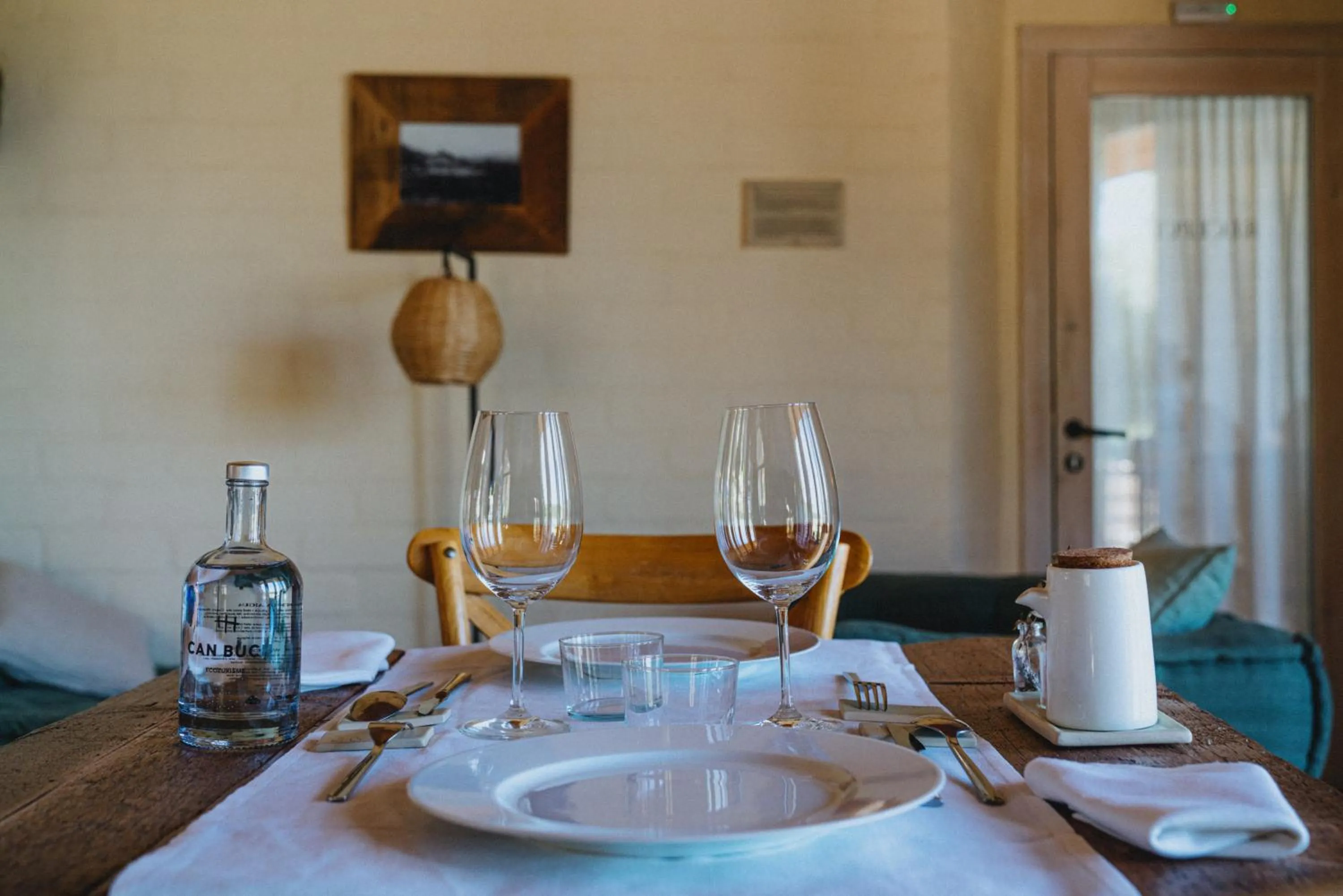 Food and drinks in ECOTurisme Can Buch HOTEL