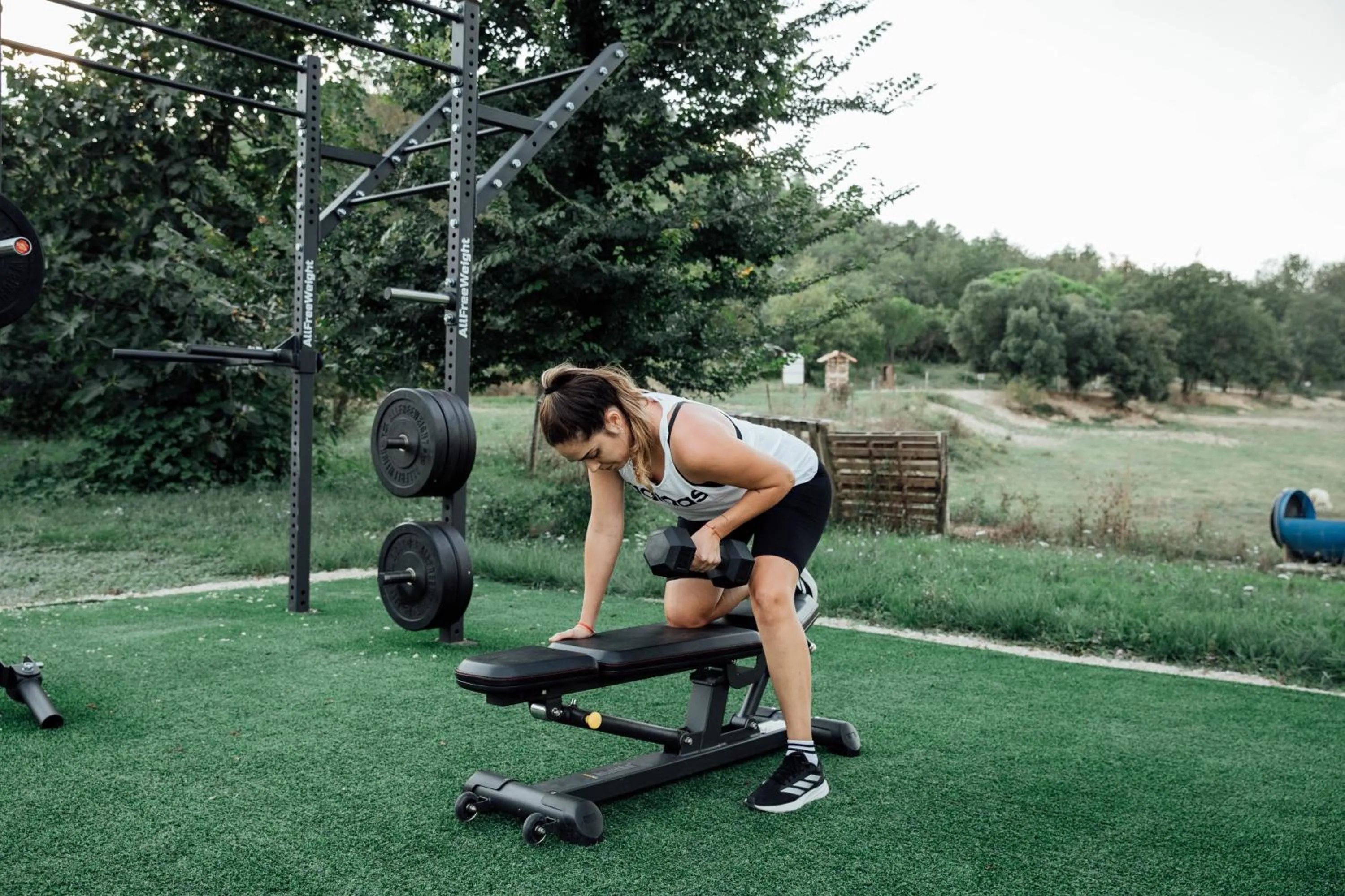 Fitness centre/facilities in ECOTurisme Can Buch HOTEL