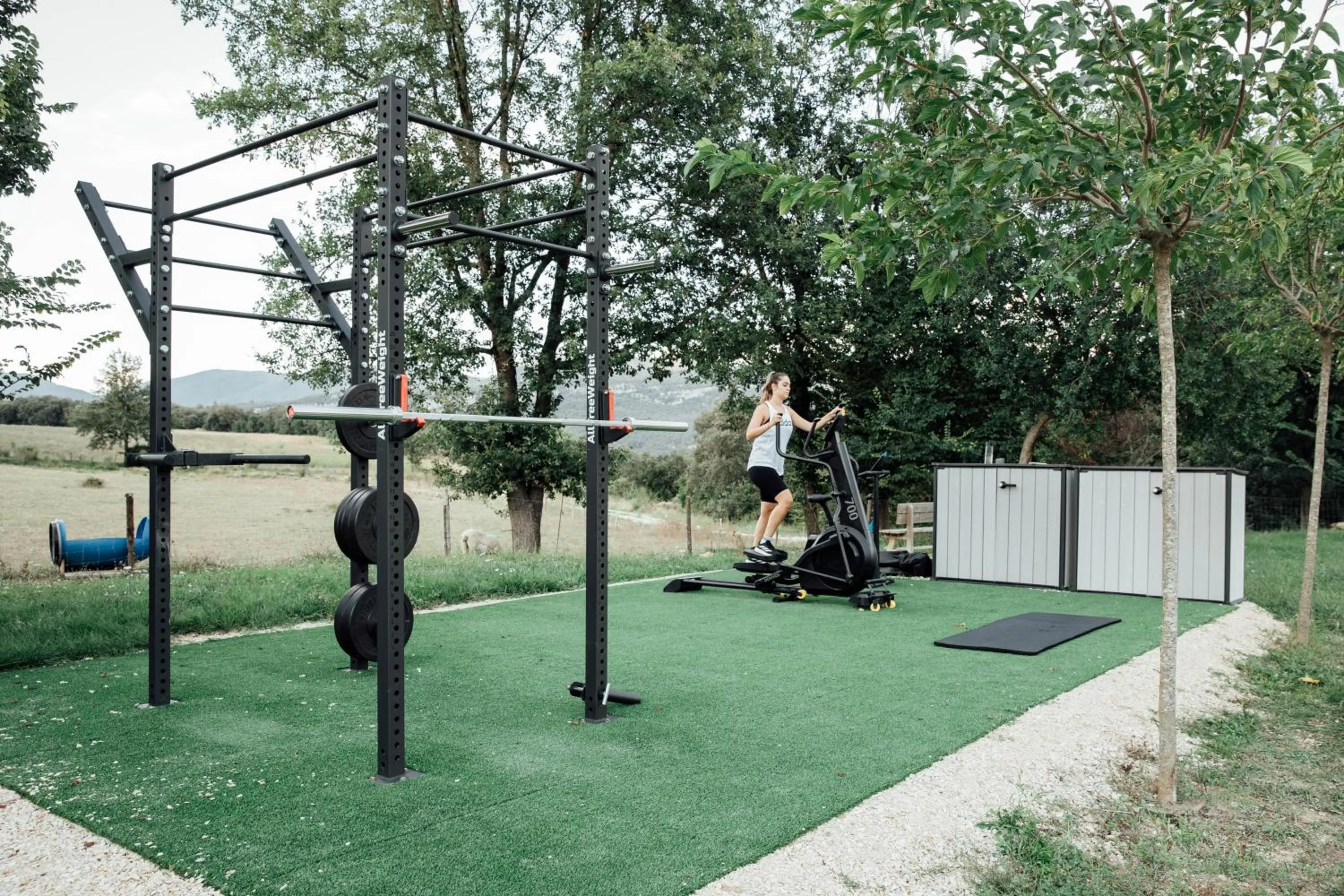 Fitness centre/facilities in ECOTurisme Can Buch HOTEL