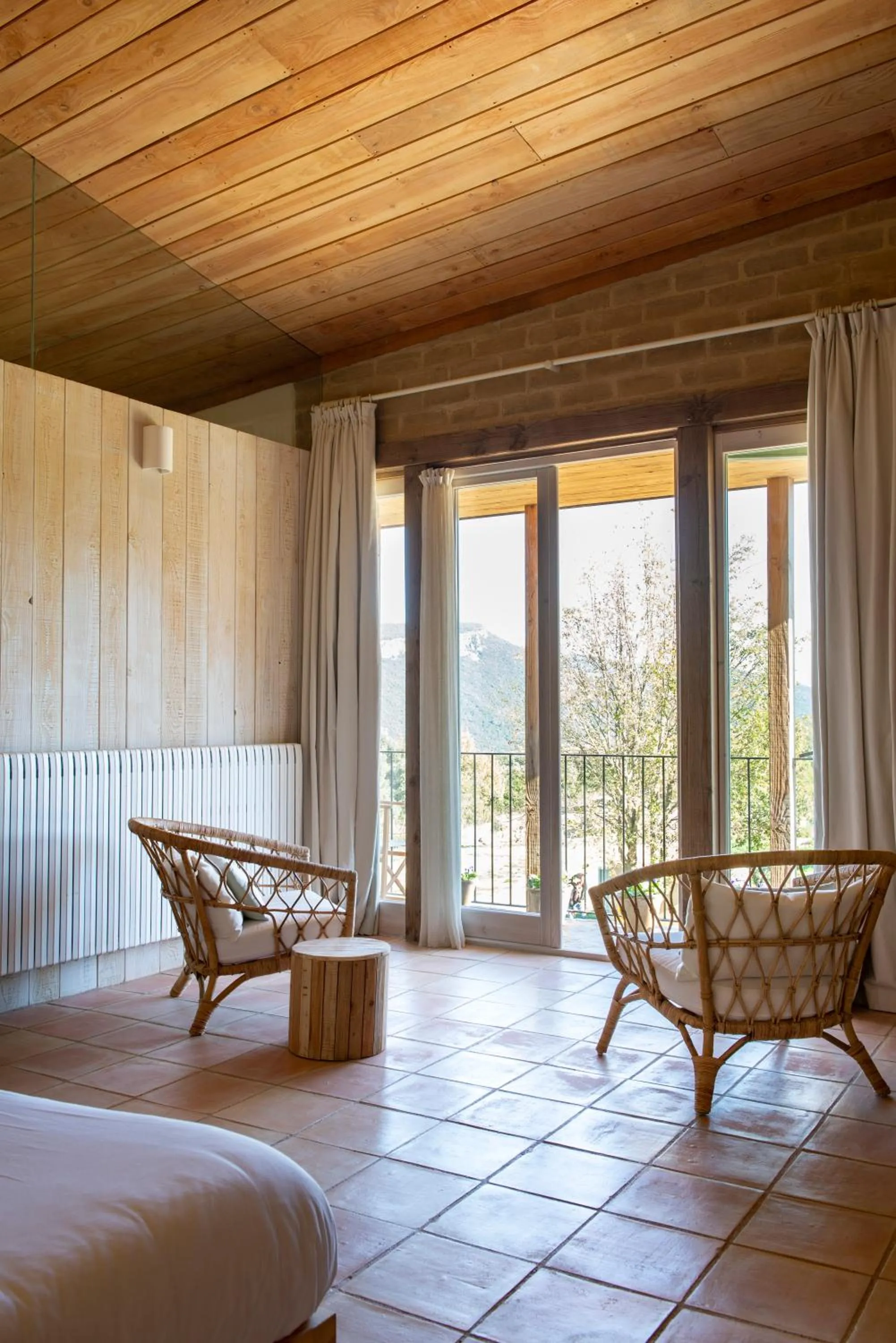 Living room in ECOTurisme Can Buch HOTEL