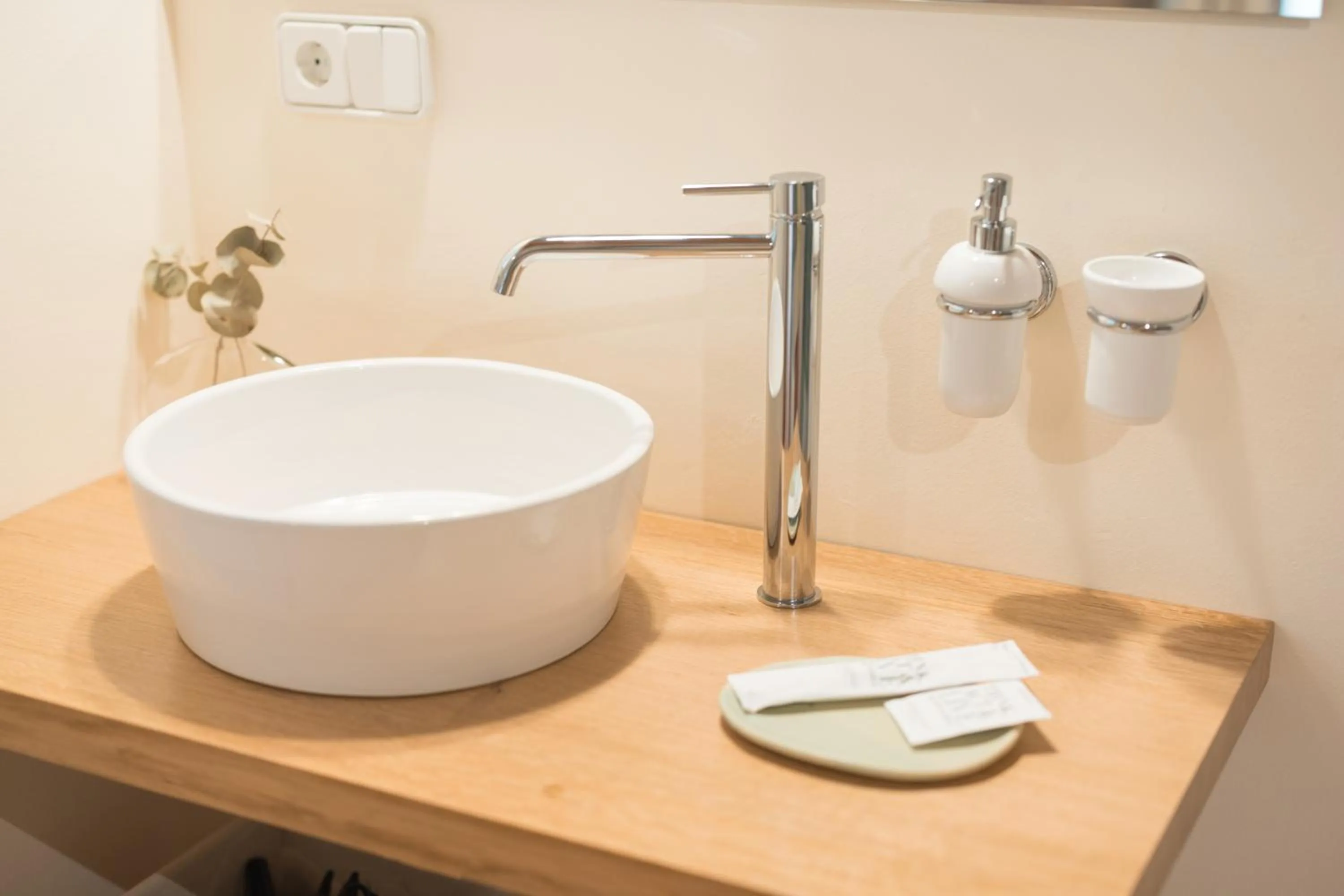 Bathroom in ECOTurisme Can Buch HOTEL