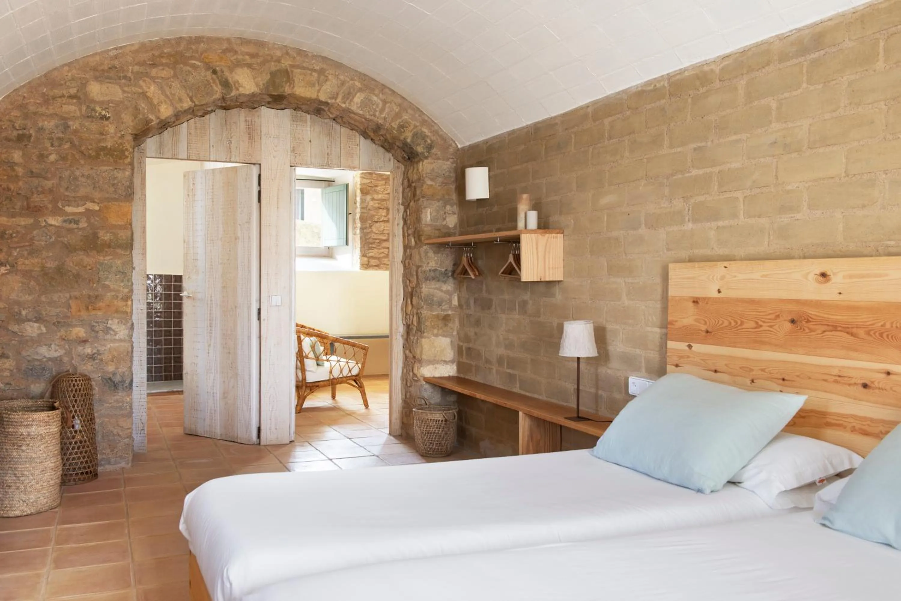 Photo of the whole room, Bed in ECOTurisme Can Buch HOTEL