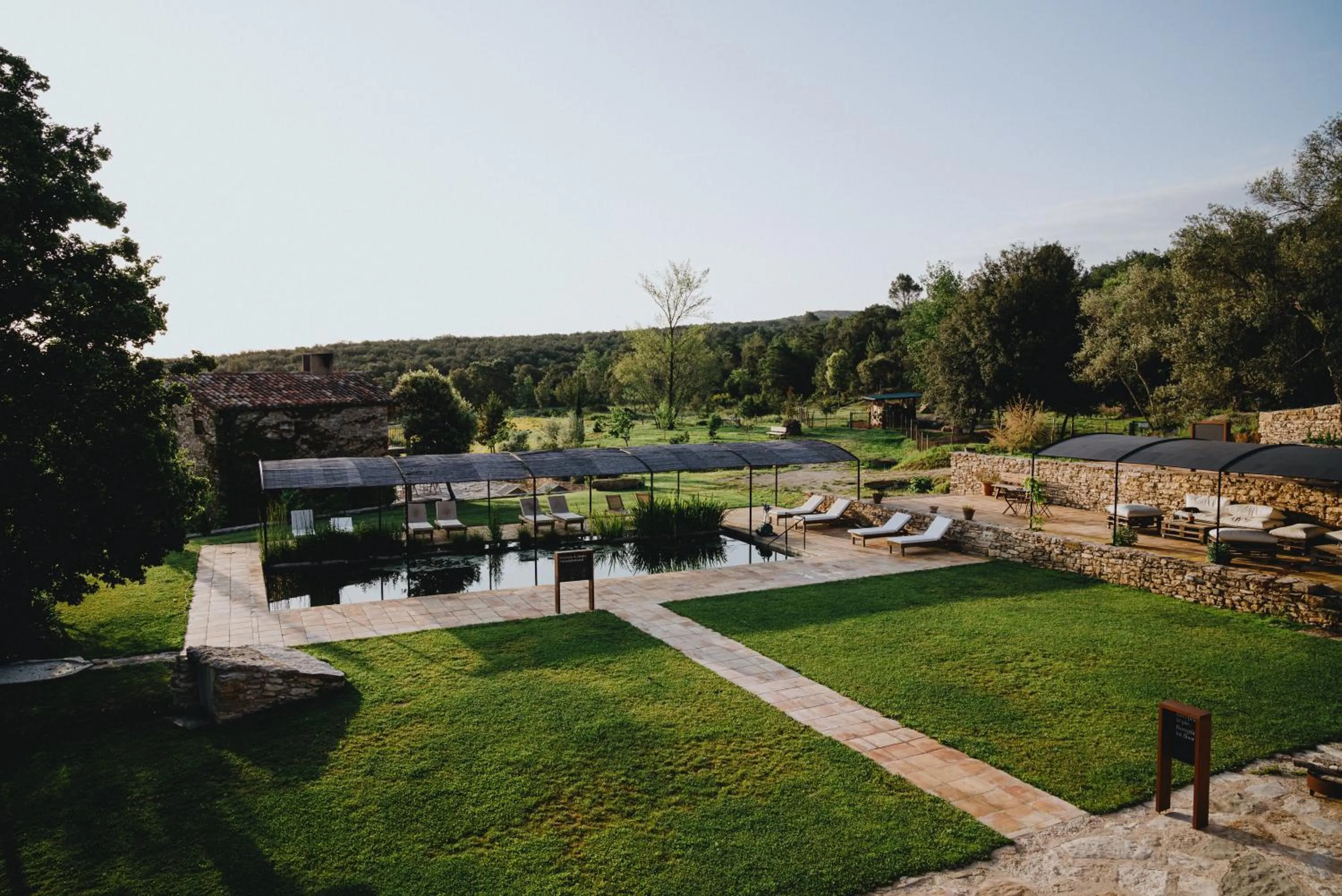 Balcony/Terrace in ECOTurisme Can Buch HOTEL