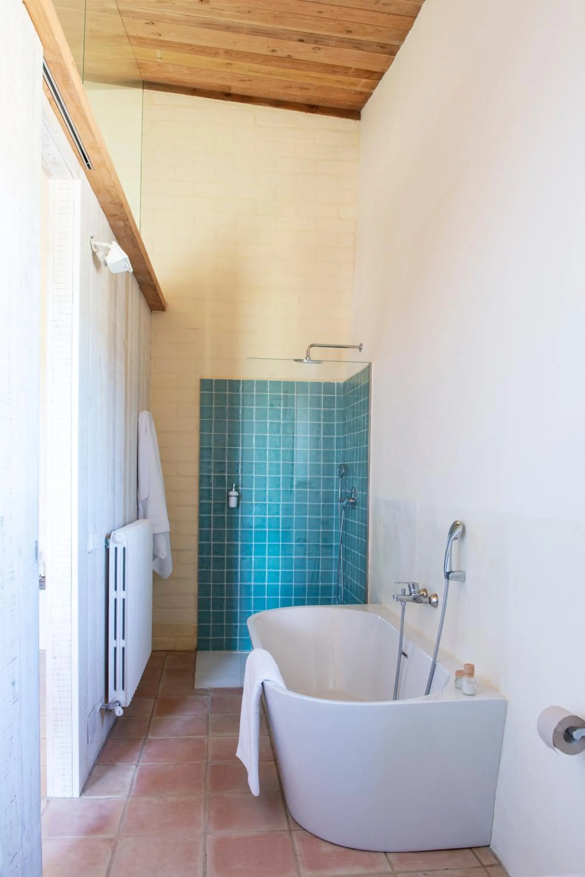 Bathroom in ECOTurisme Can Buch HOTEL