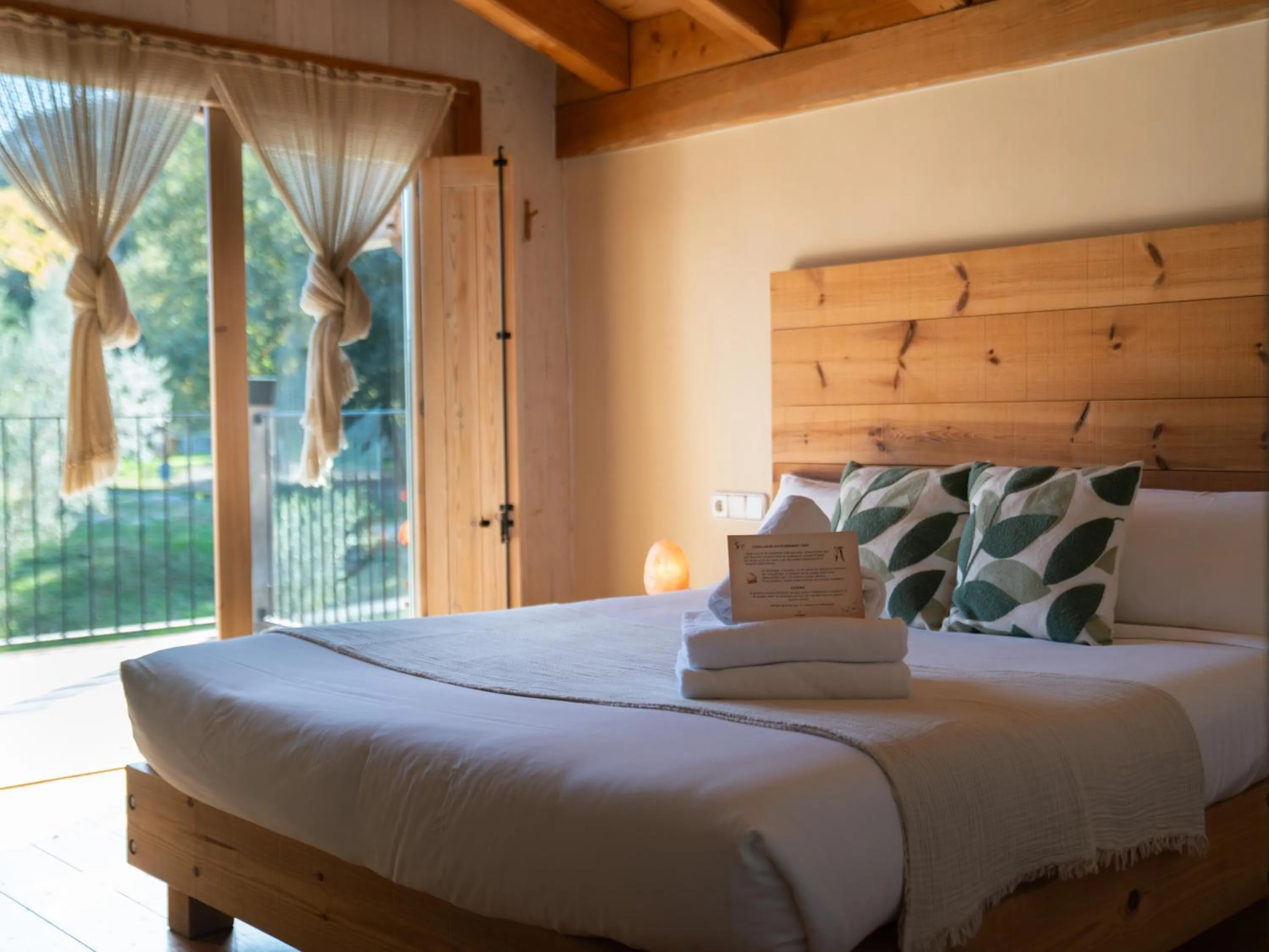 Bed in ECOTurisme Can Buch HOTEL Boutique & SPA