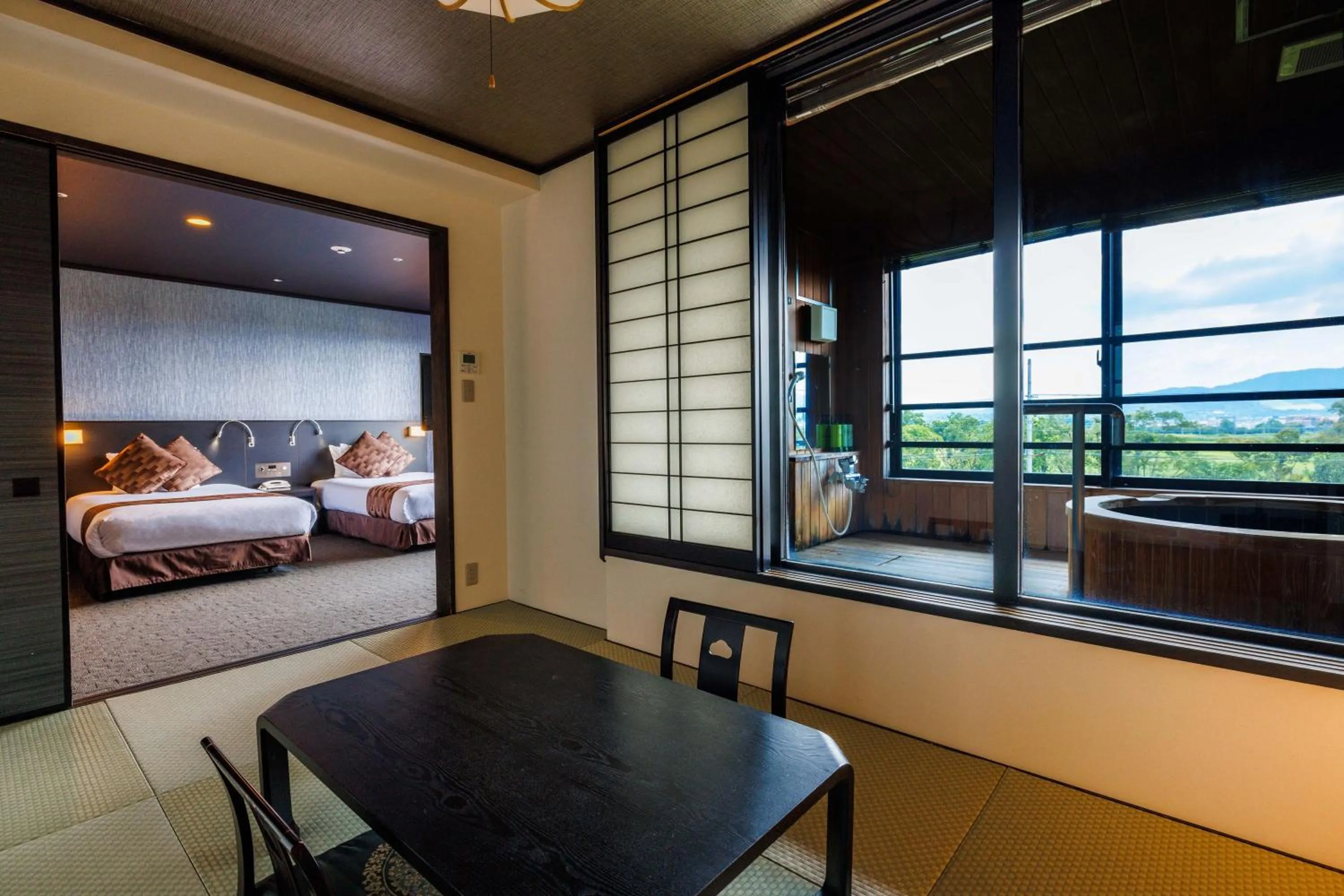 Photo of the whole room, Bed in KAMENOI HOTEL Nara