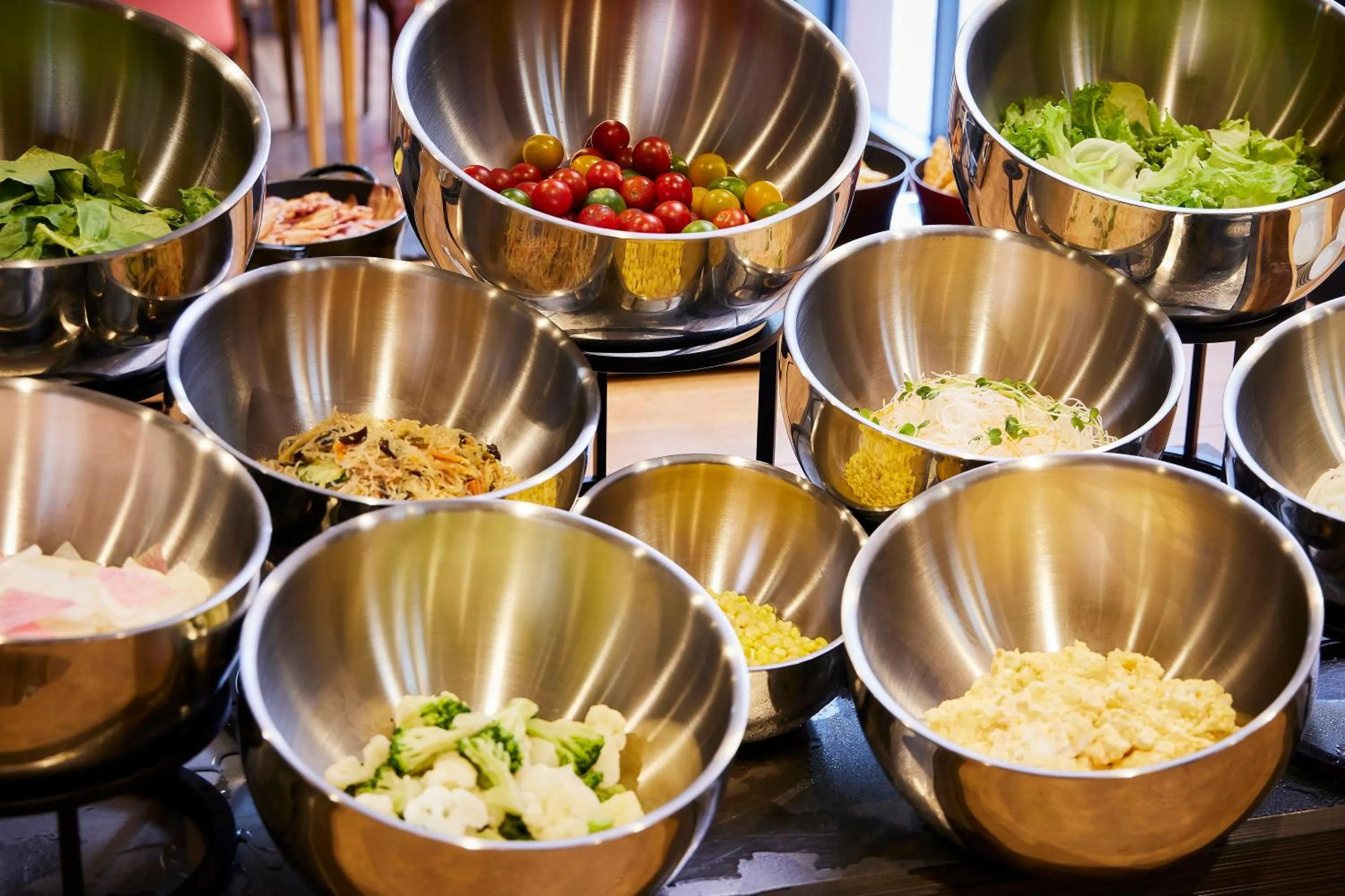 Buffet breakfast in KAMENOI HOTEL Nara