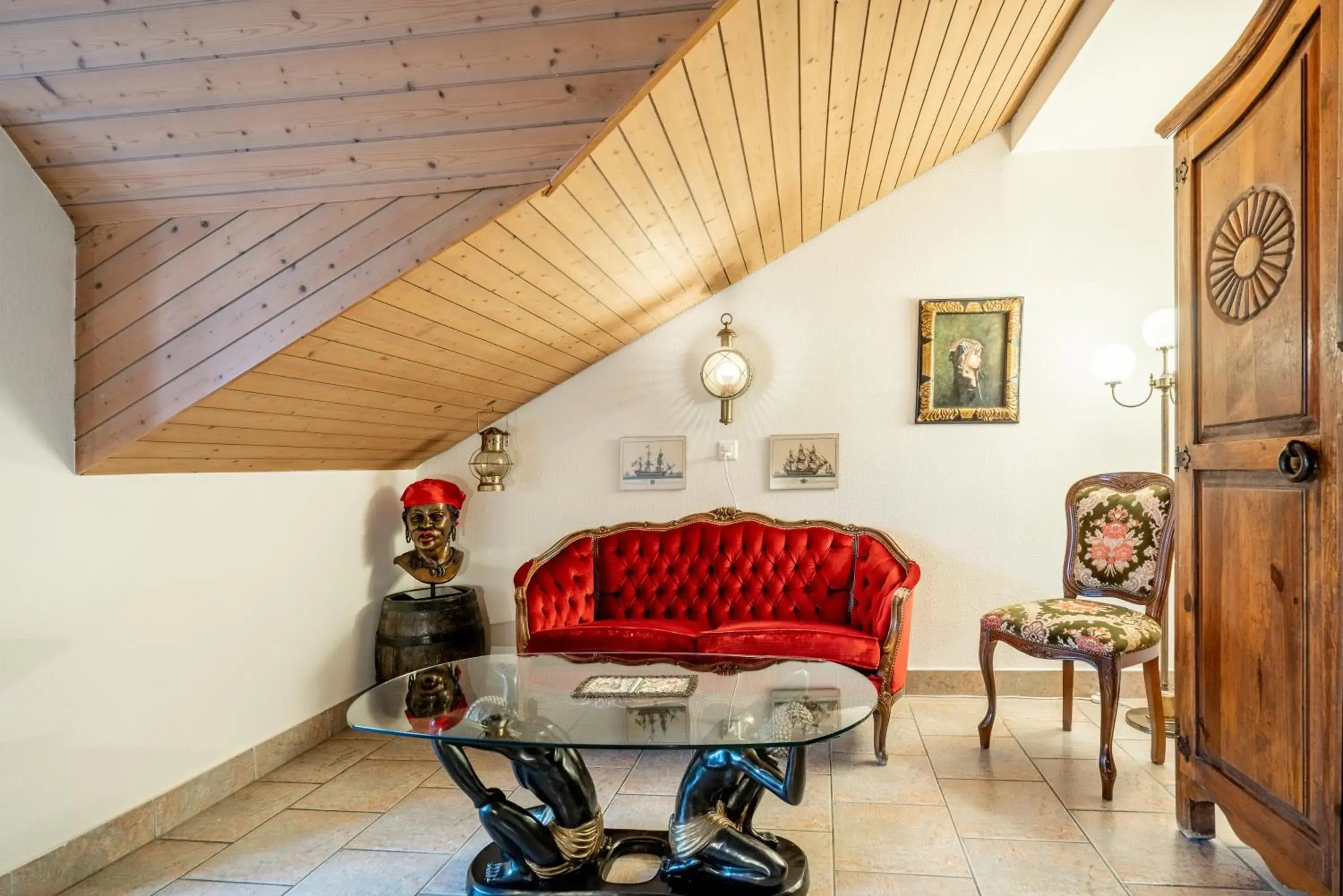 Seating area in Altstadt Hotel Magic Luzern Seating area in Altstadt Hotel Magic Luzern