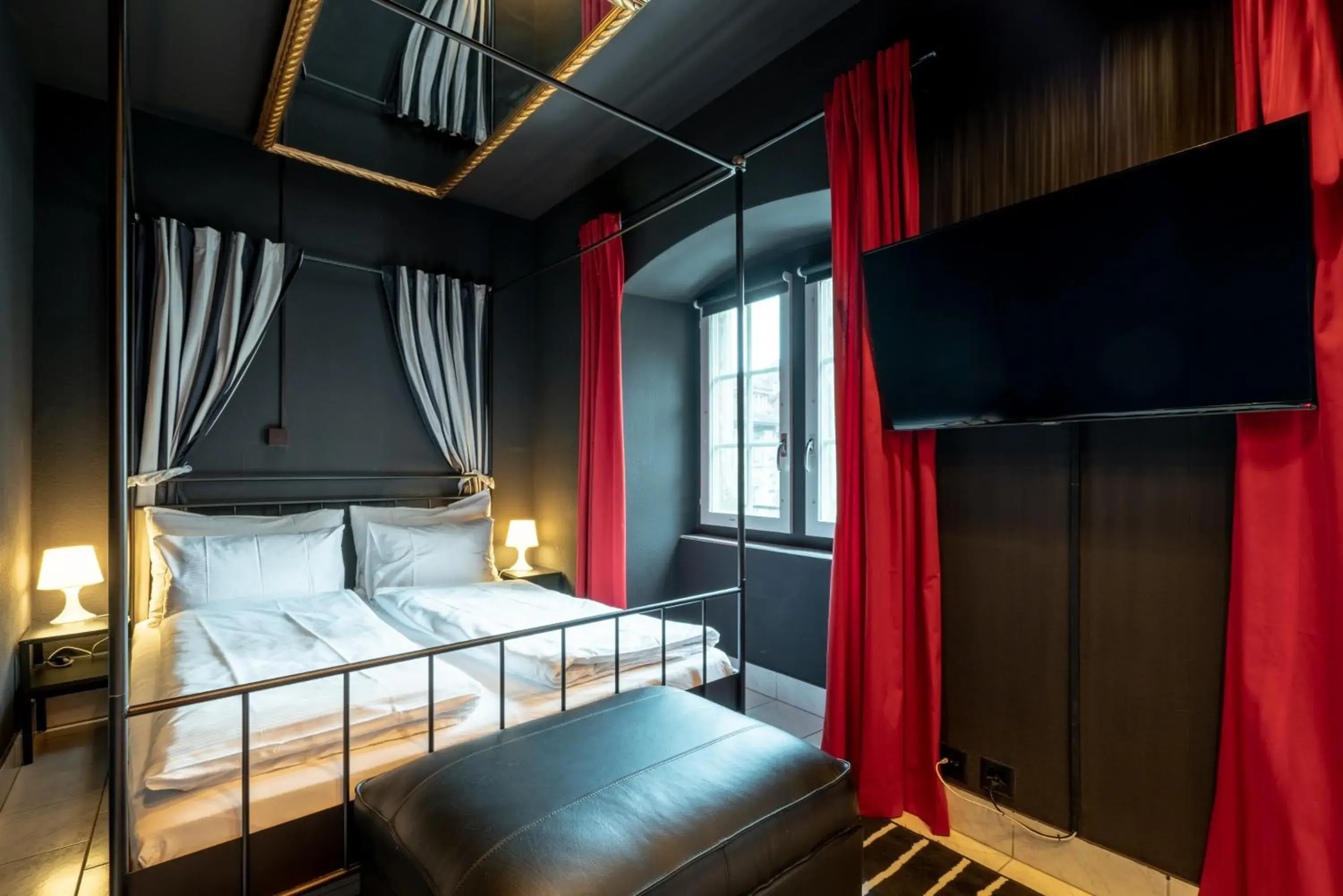 Bed in Altstadt Hotel Magic Luzern Bed in Altstadt Hotel Magic Luzern