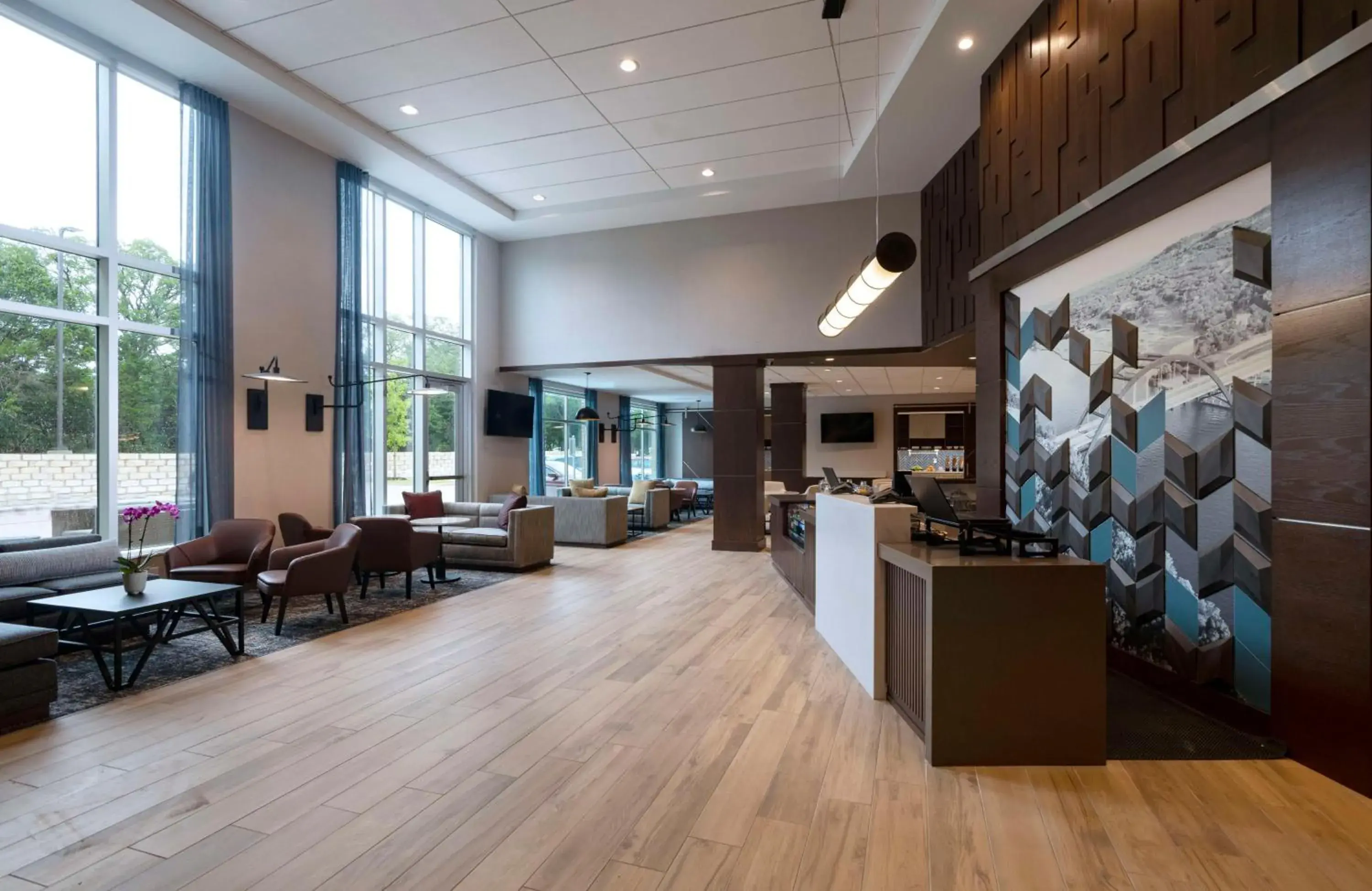 Lobby or reception in Hyatt Place Austin Lake Travis/Four Points Lobby or reception in Hyatt Place Austin Lake Travis/Four Points