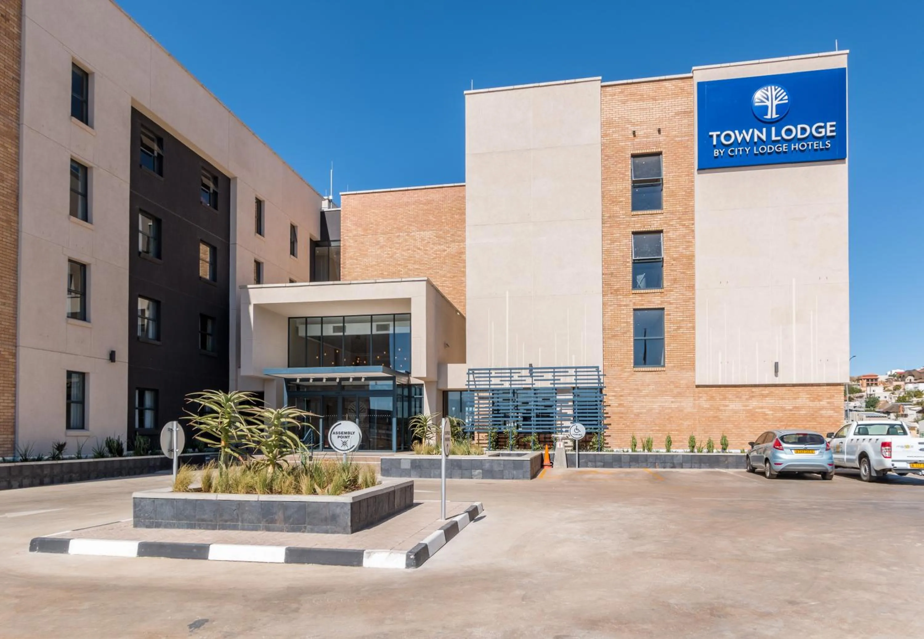 Property building in Town Lodge Windhoek, Namibia