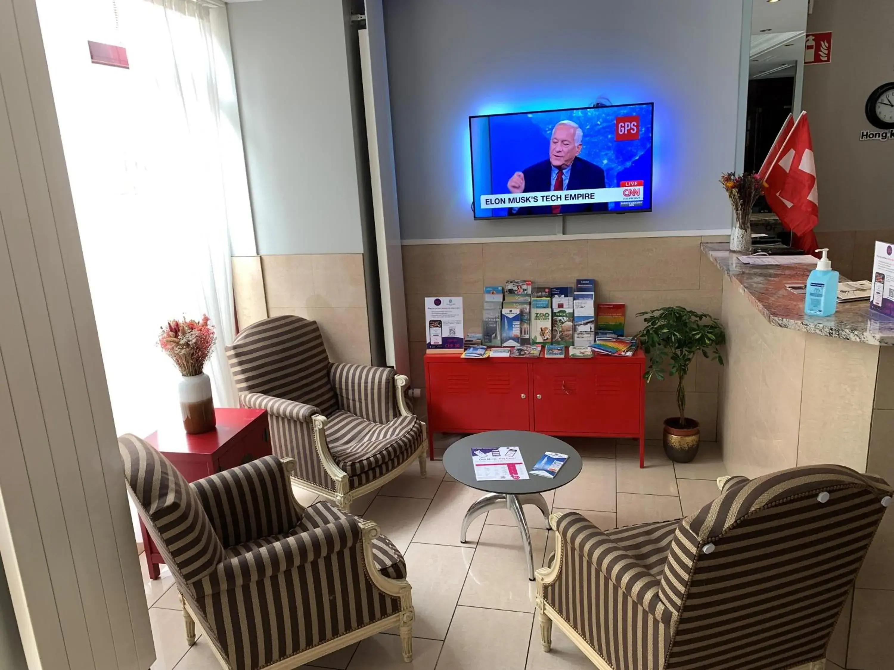 Lobby or reception in Hotel Admiral Lobby or reception in Hotel Admiral