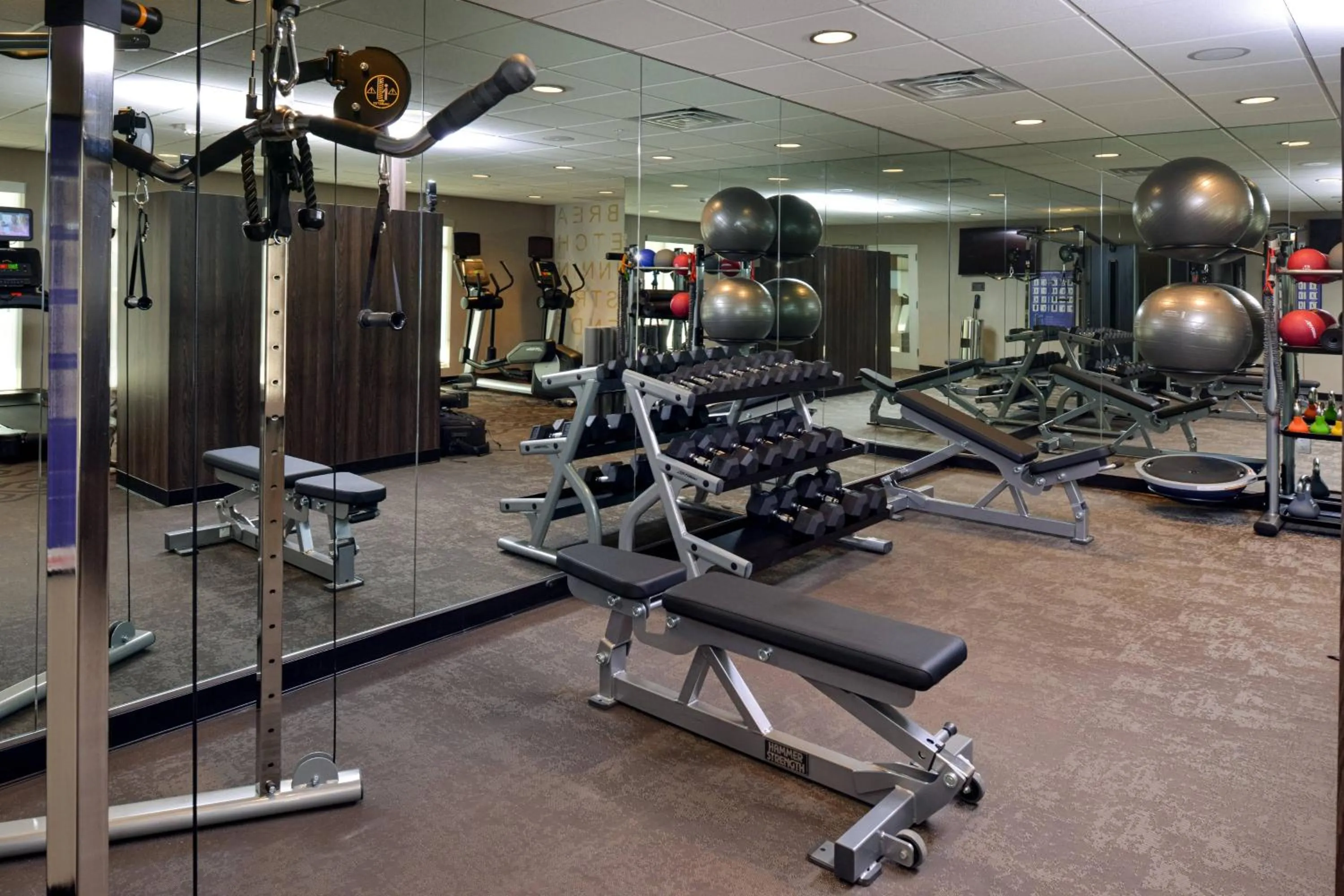 Fitness centre/facilities in Residence Inn by Marriott Bakersfield West