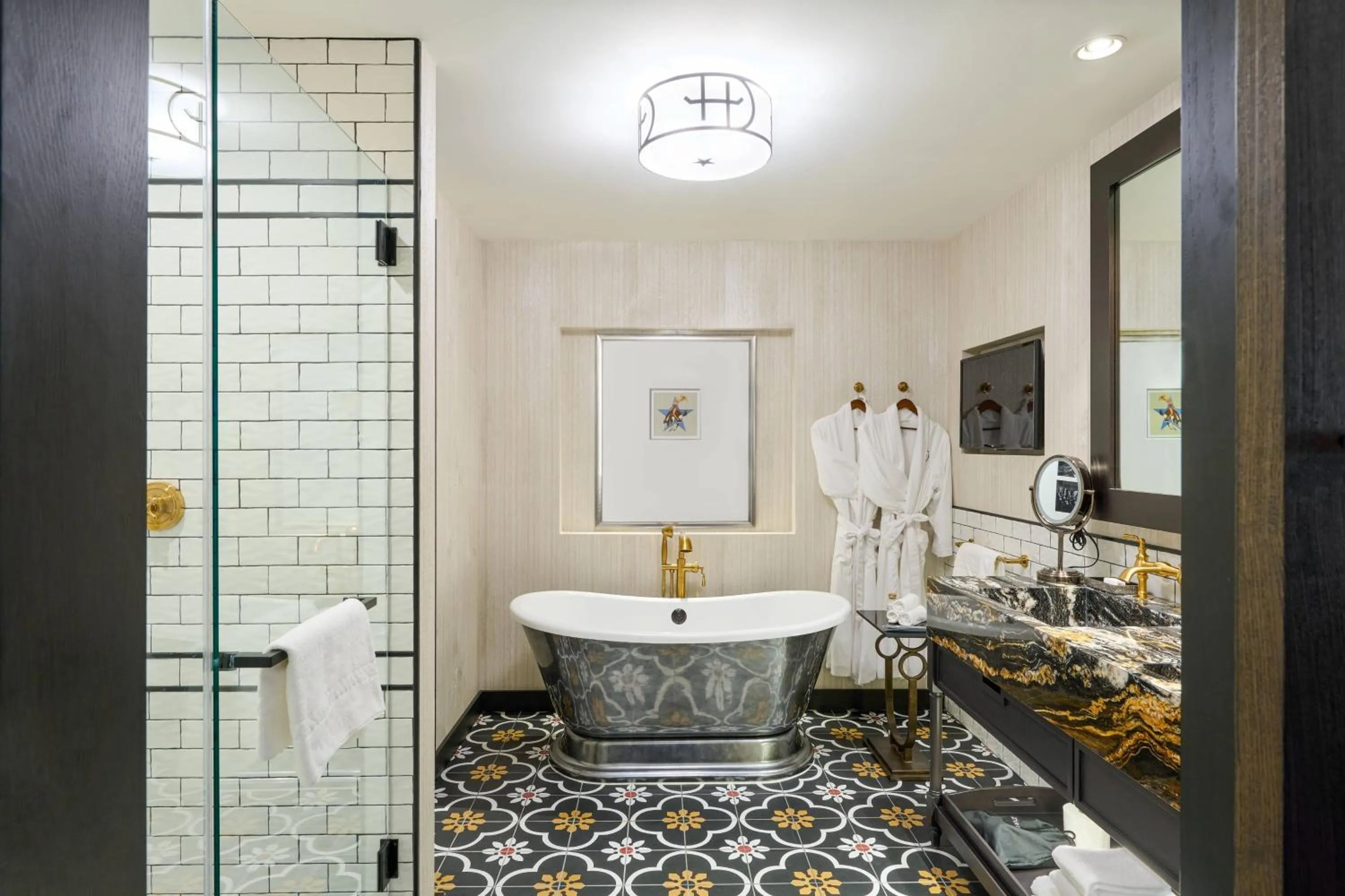 Bathroom in Hotel Drover, Autograph Collection