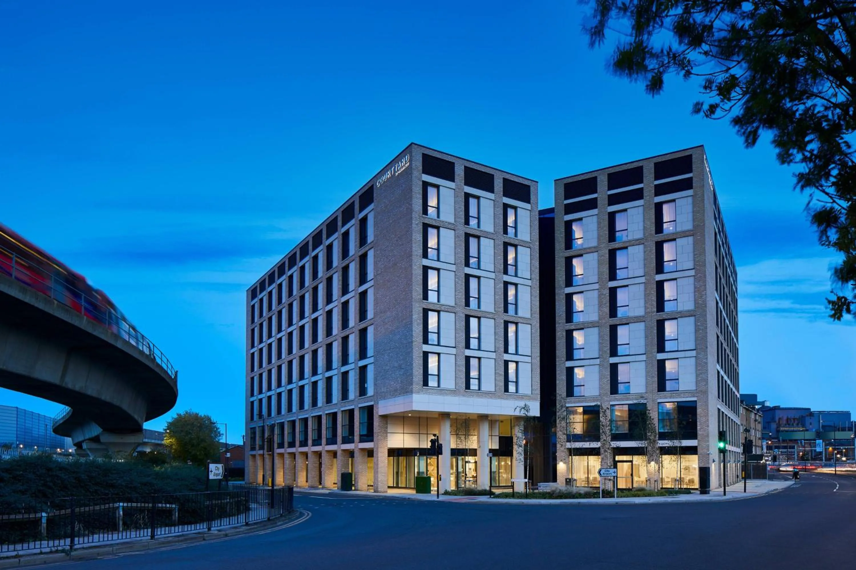 Property building in Courtyard by Marriott London City Airport