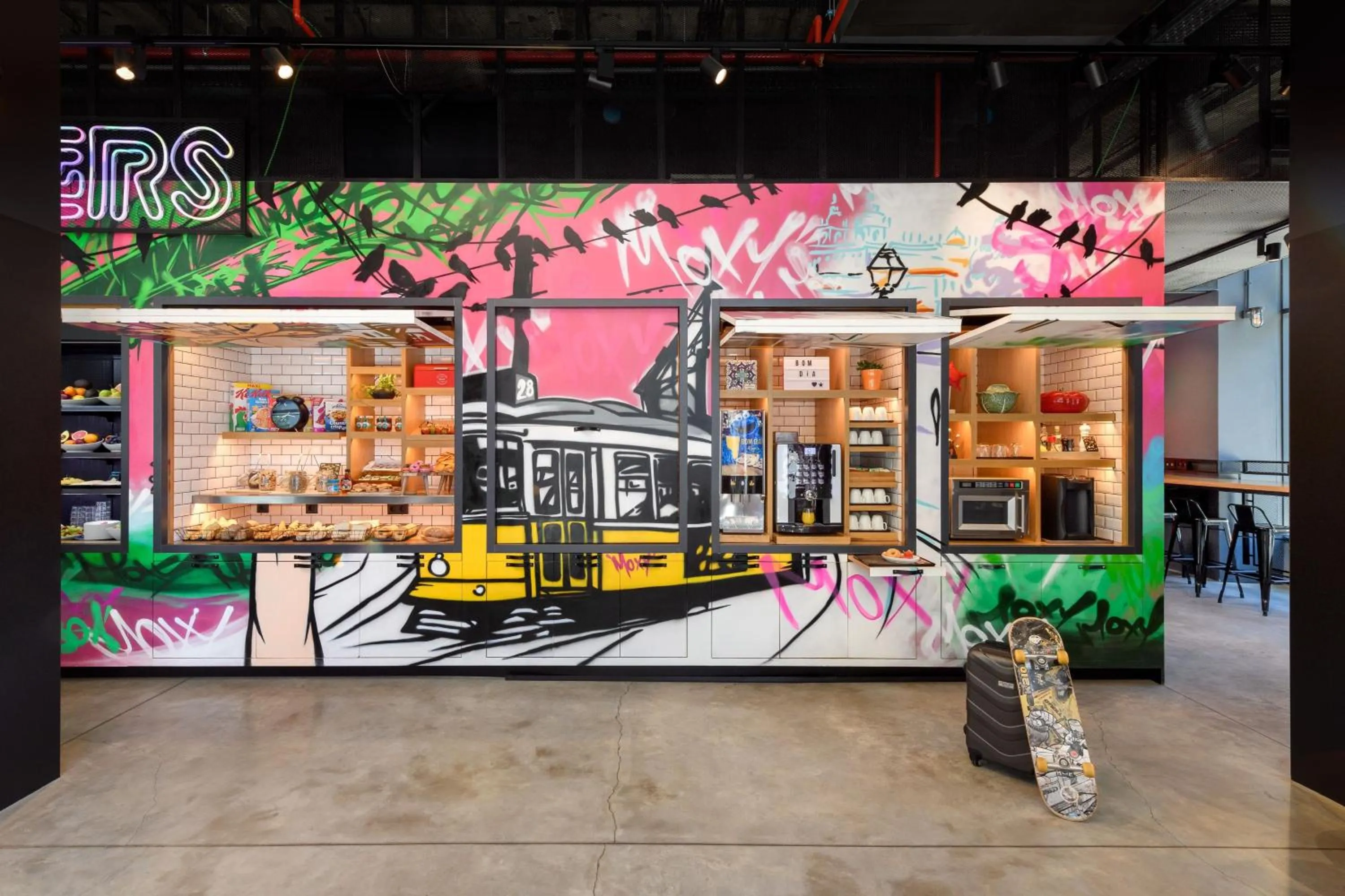 Breakfast in Moxy Lisbon City