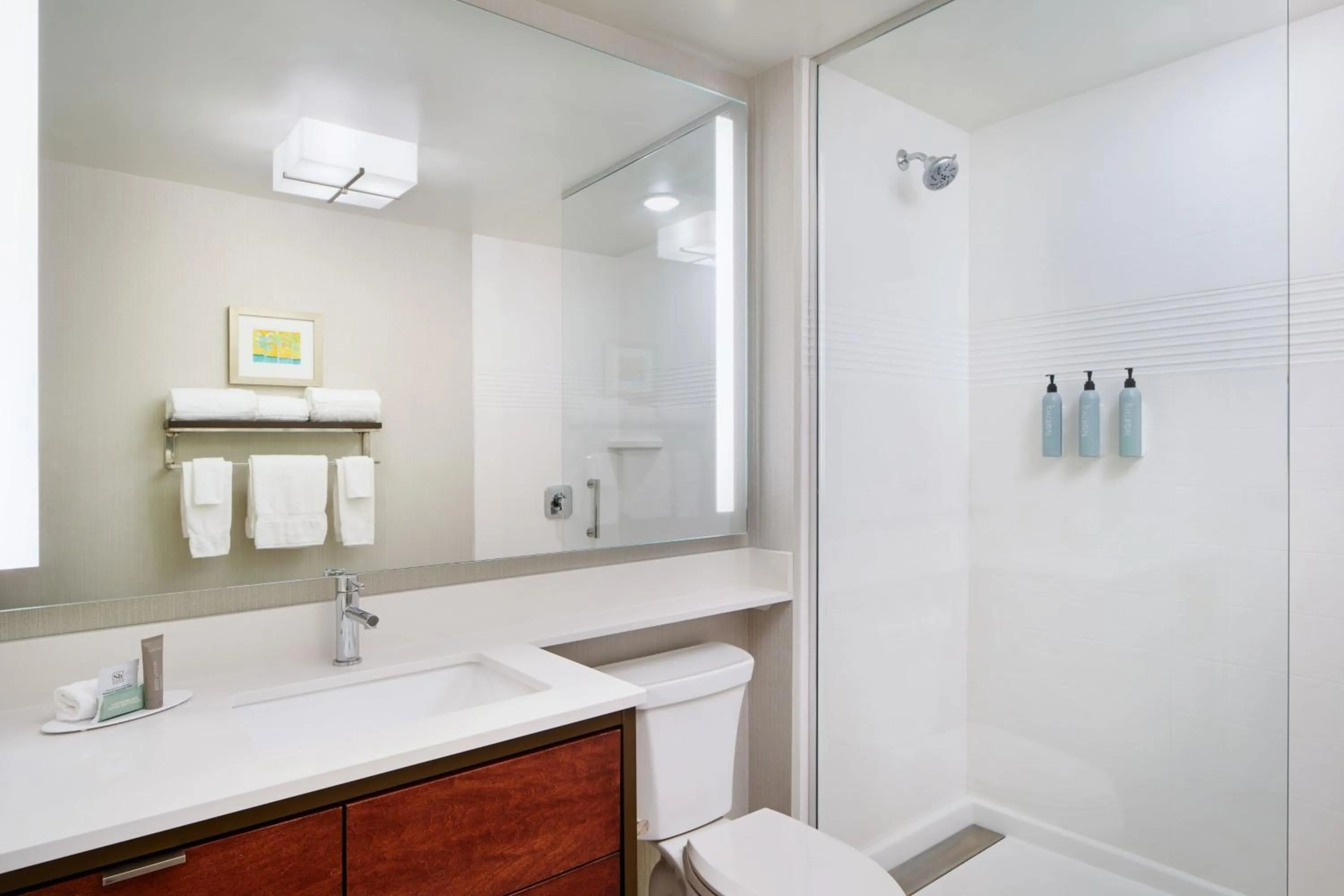 Bathroom in TownePlace Suites by Marriott Orlando Downtown