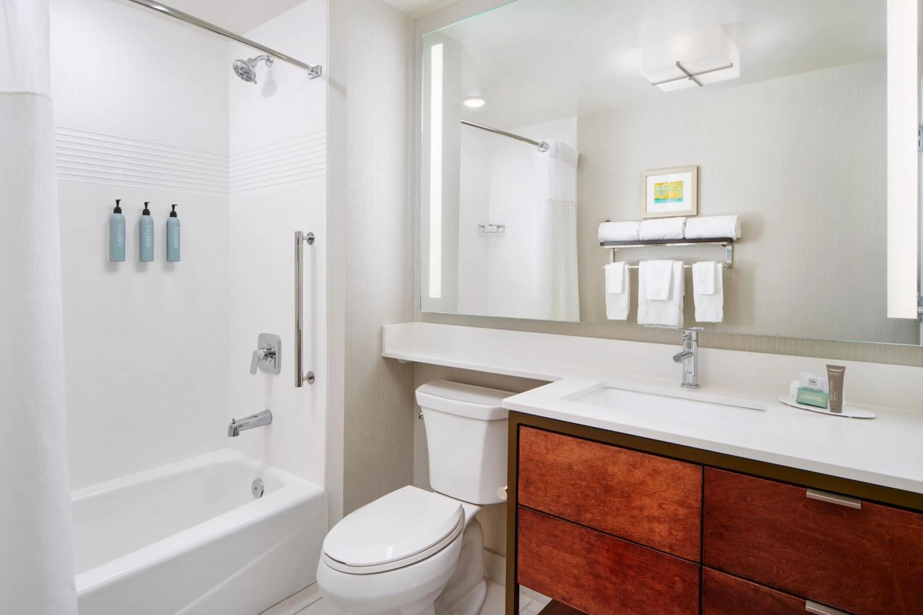 Bathroom in TownePlace Suites by Marriott Orlando Downtown