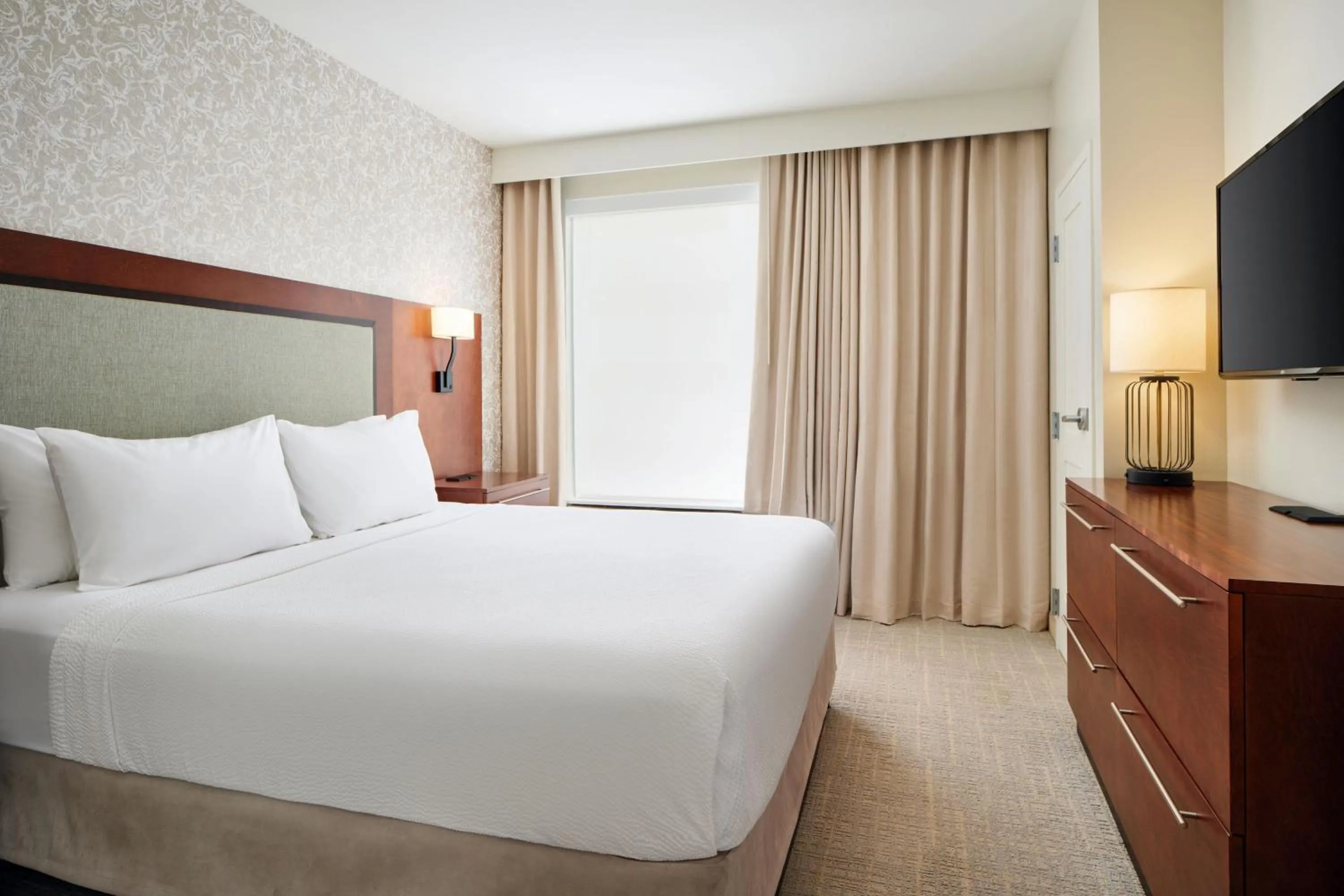 Bedroom, Bed in TownePlace Suites by Marriott Orlando Downtown
