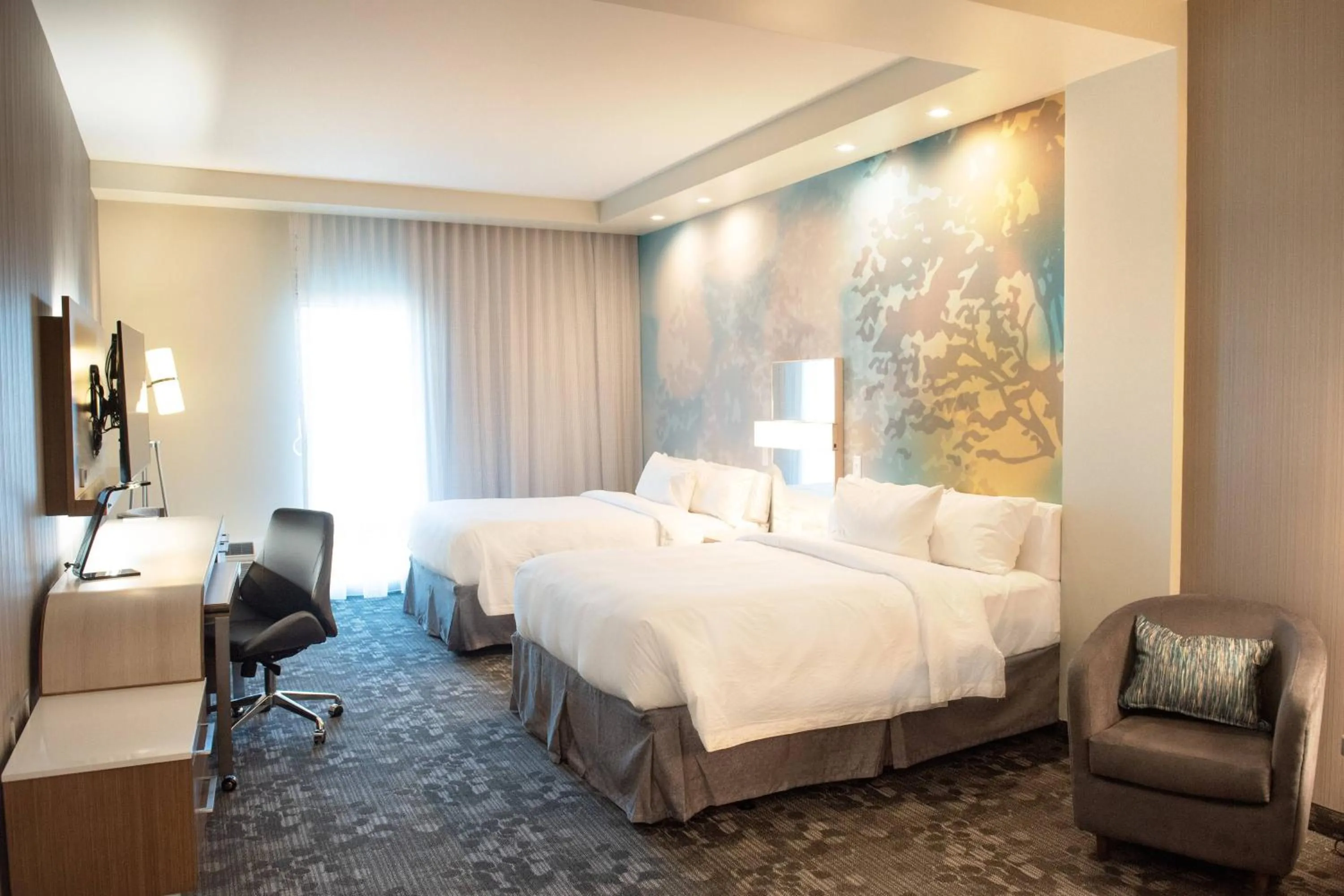 Photo of the whole room, Bed in Courtyard by Marriott Mesa at Wrigleyville West