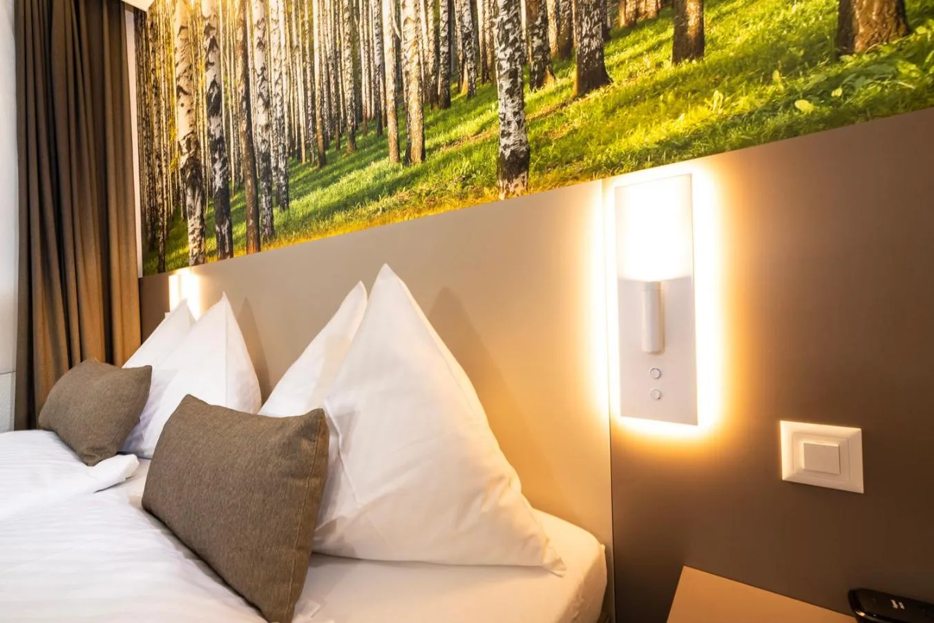 Decorative detail in Hotel Waldhorn