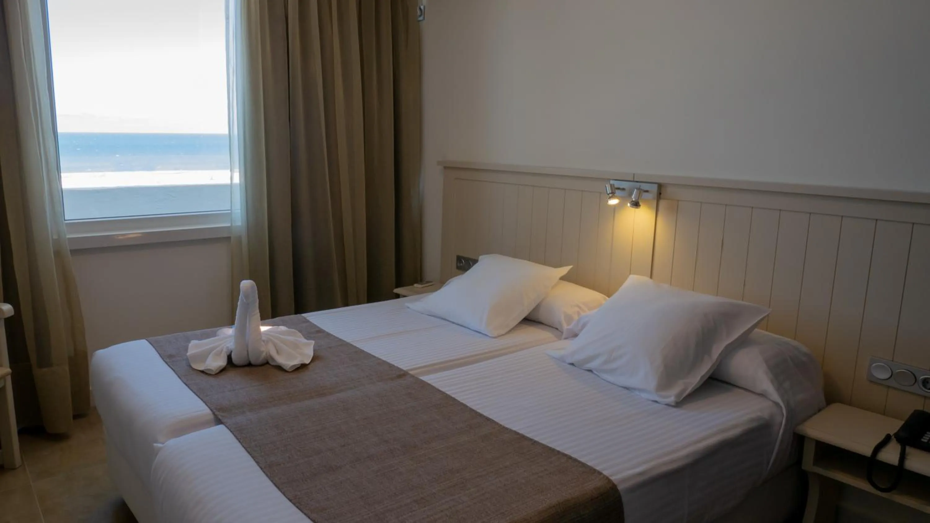 Bed in Apartamentos Turisticos Flamero