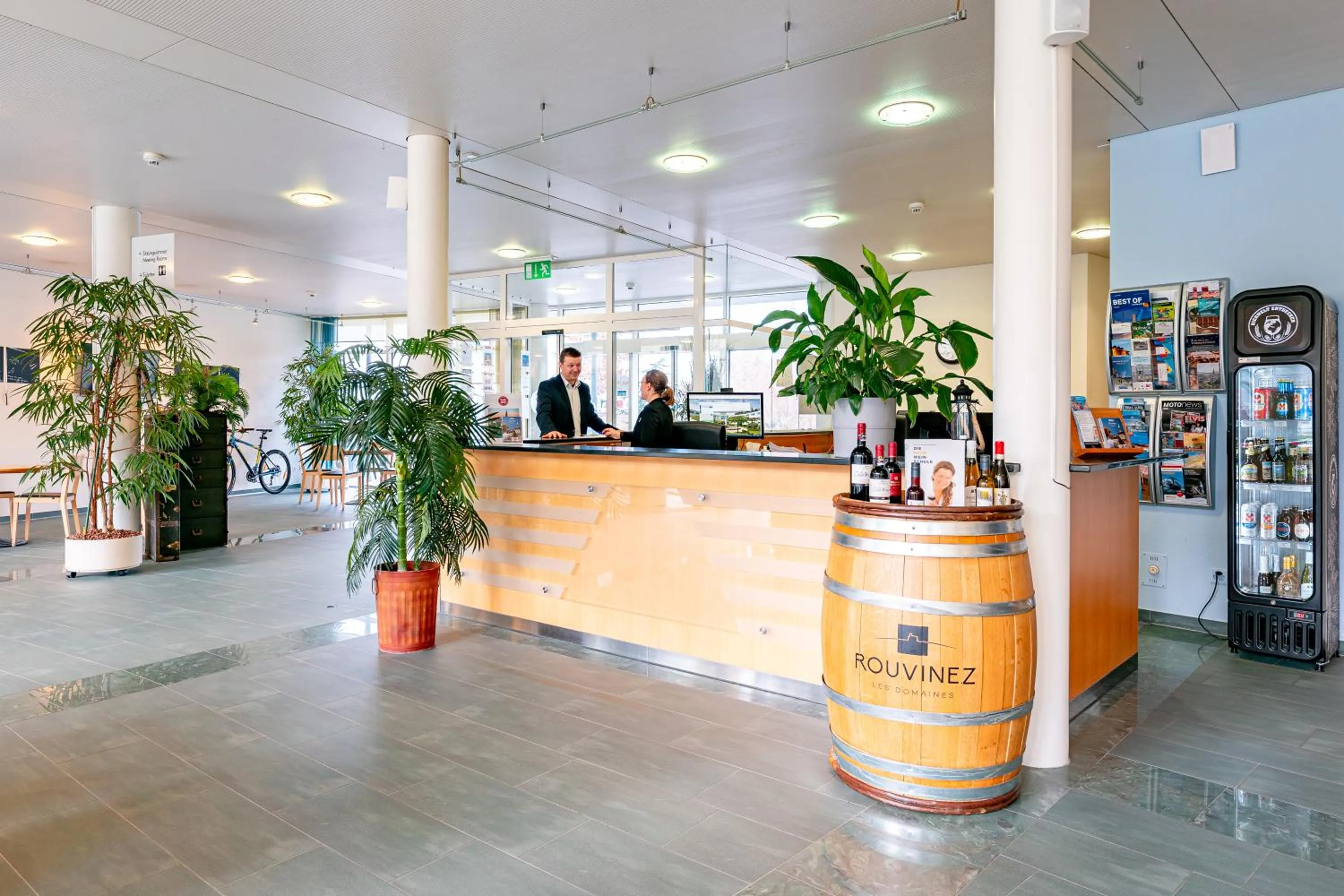 Lobby or reception in Hotel A1 Grauholz