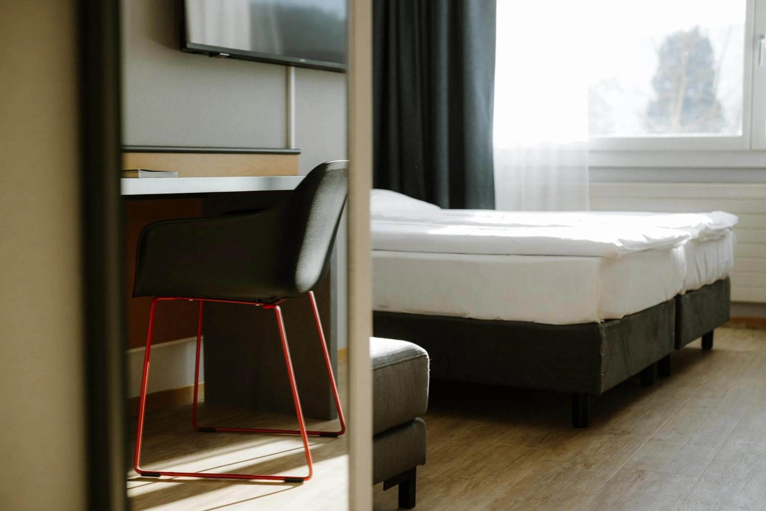 Photo of the whole room, Bed in Hotel A1 Grauholz