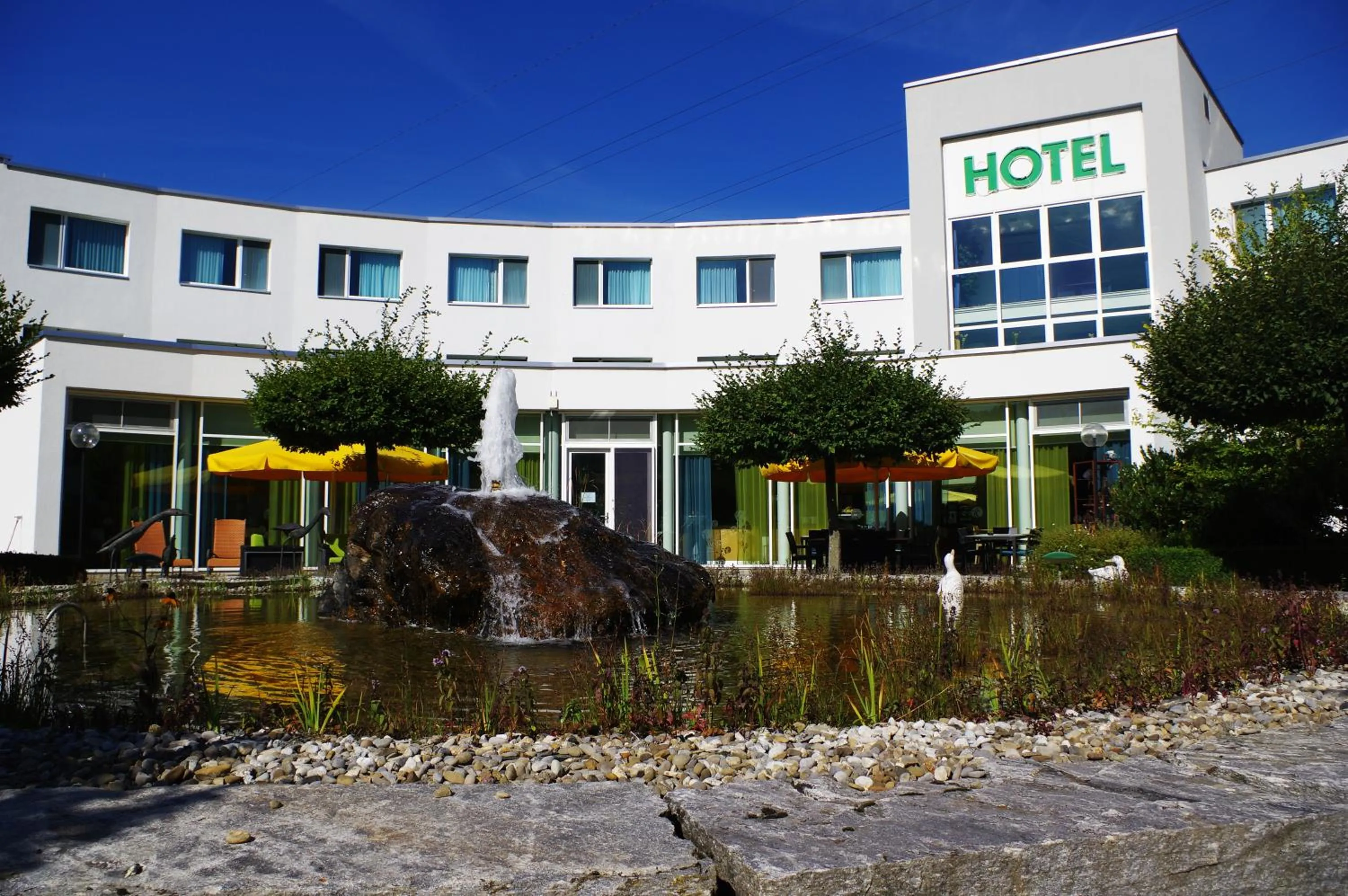 Patio in Hotel A1 Grauholz