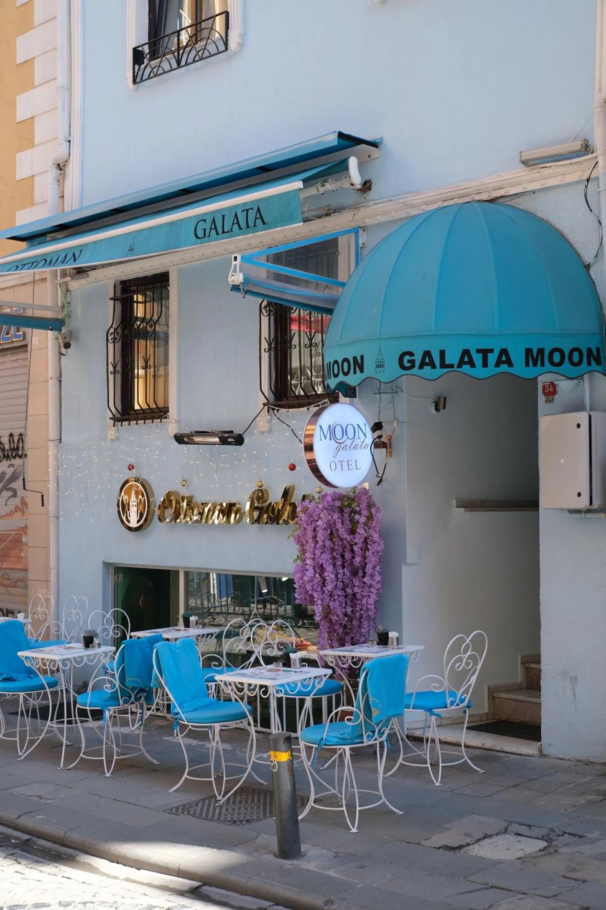 Property building in Galata Moon Hotel