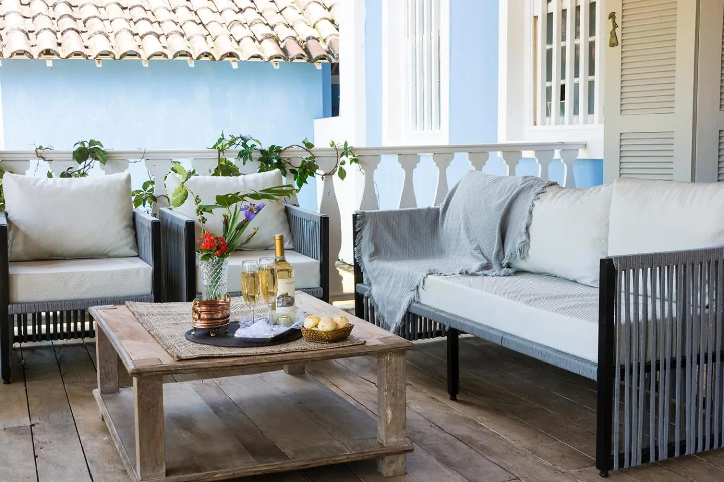 Patio in Hotel Fazenda Juca Mulato