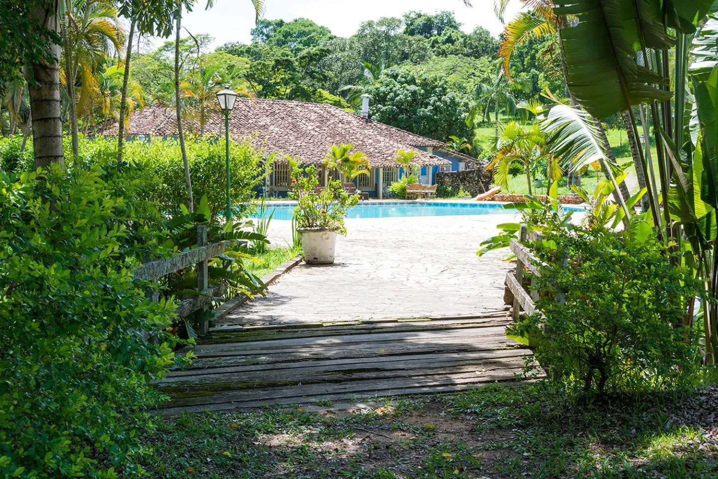 Garden in Hotel Fazenda Juca Mulato