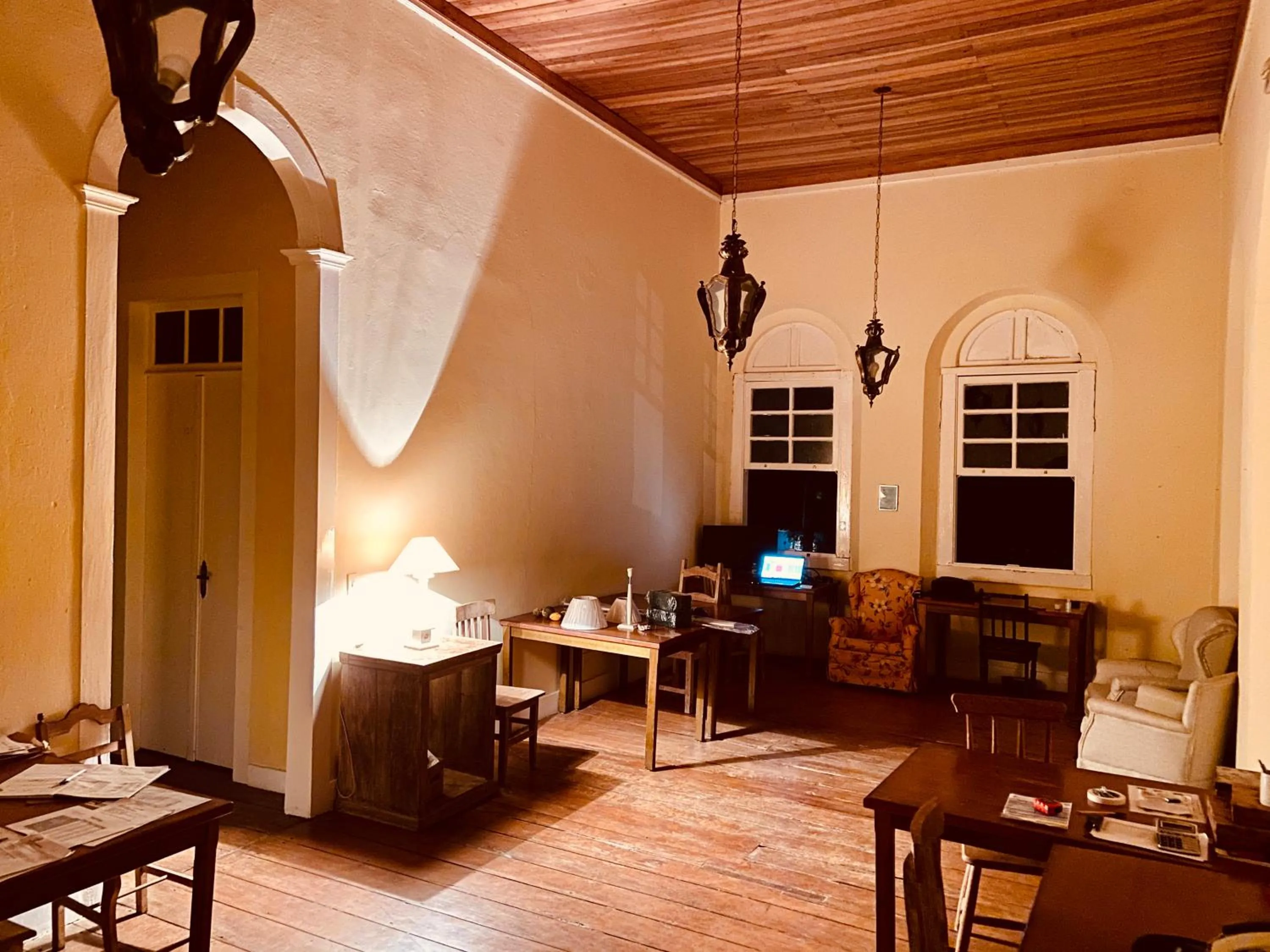 Living room in Hotel Fazenda Juca Mulato