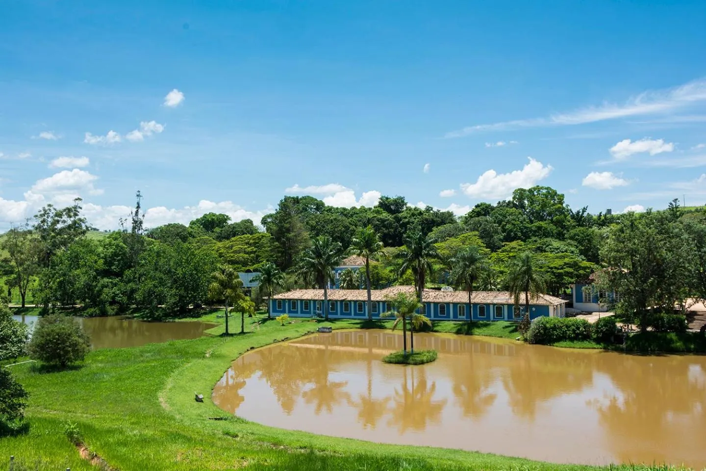 Garden view in Hotel Fazenda Juca Mulato