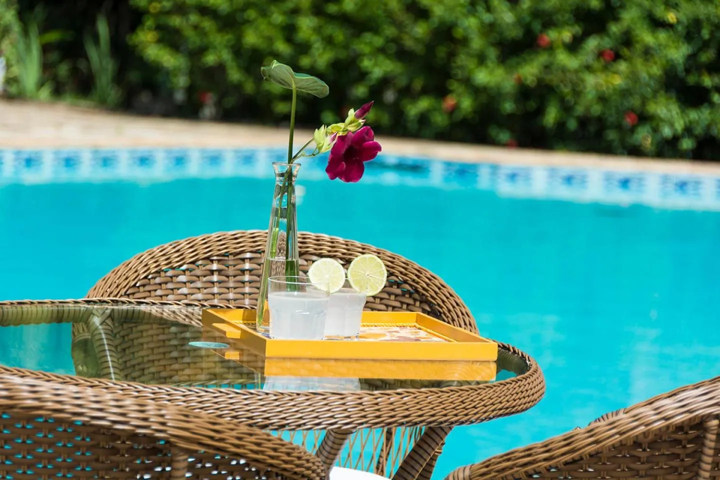 Swimming pool in Hotel Fazenda Juca Mulato