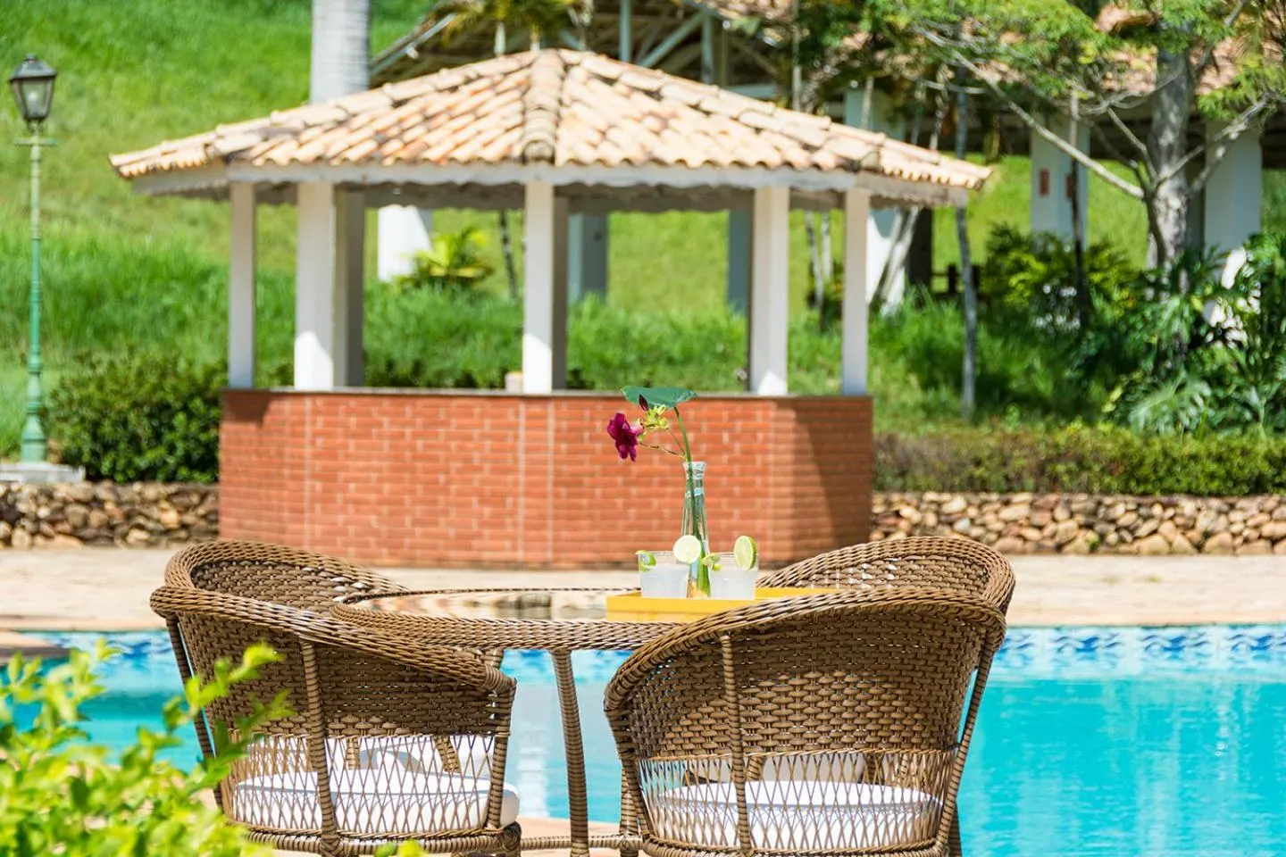 Swimming pool in Hotel Fazenda Juca Mulato