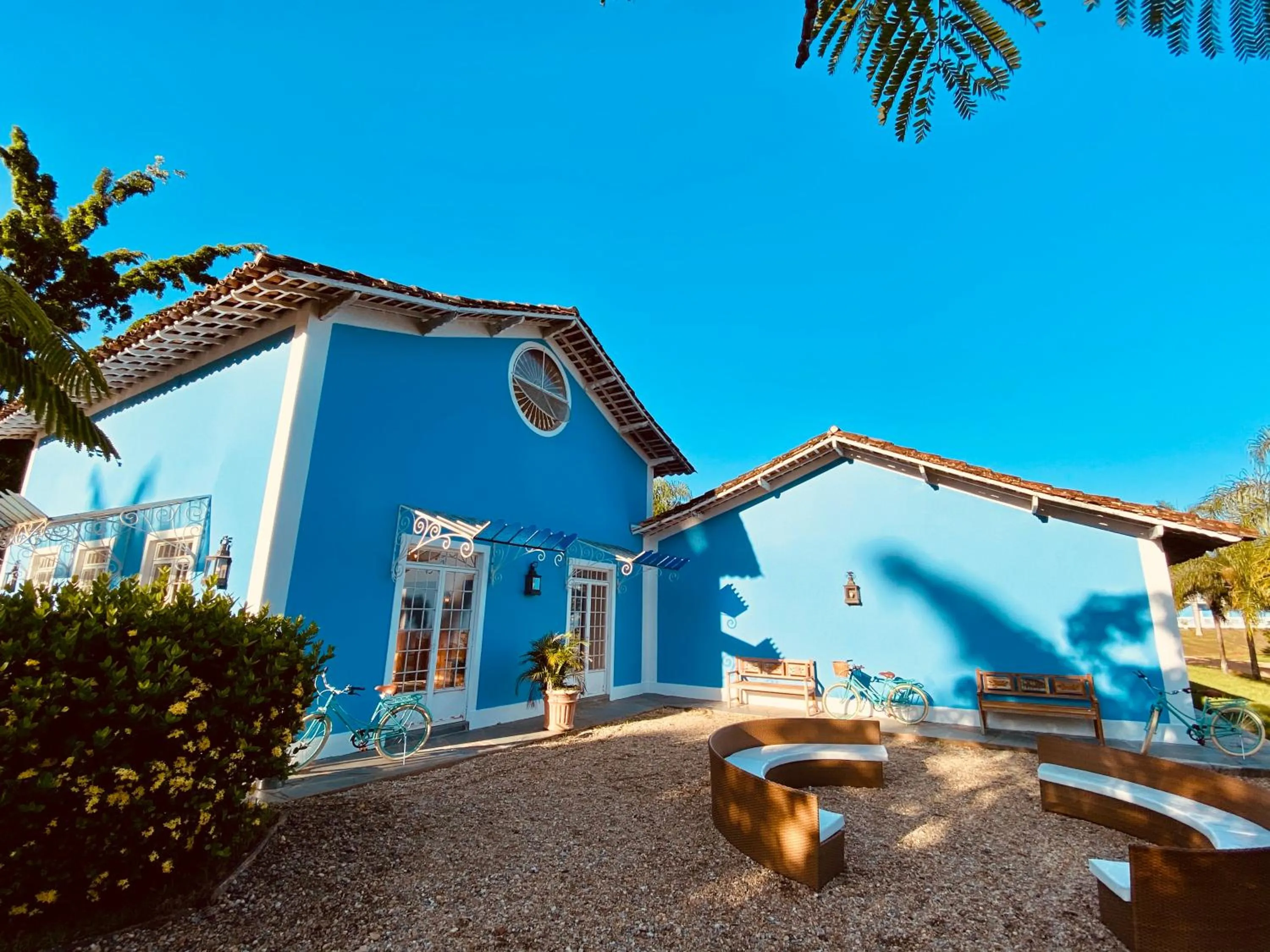 Property building in Hotel Fazenda Juca Mulato